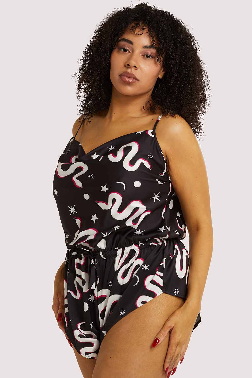 Black Moon Snake Playsuit - Image 2