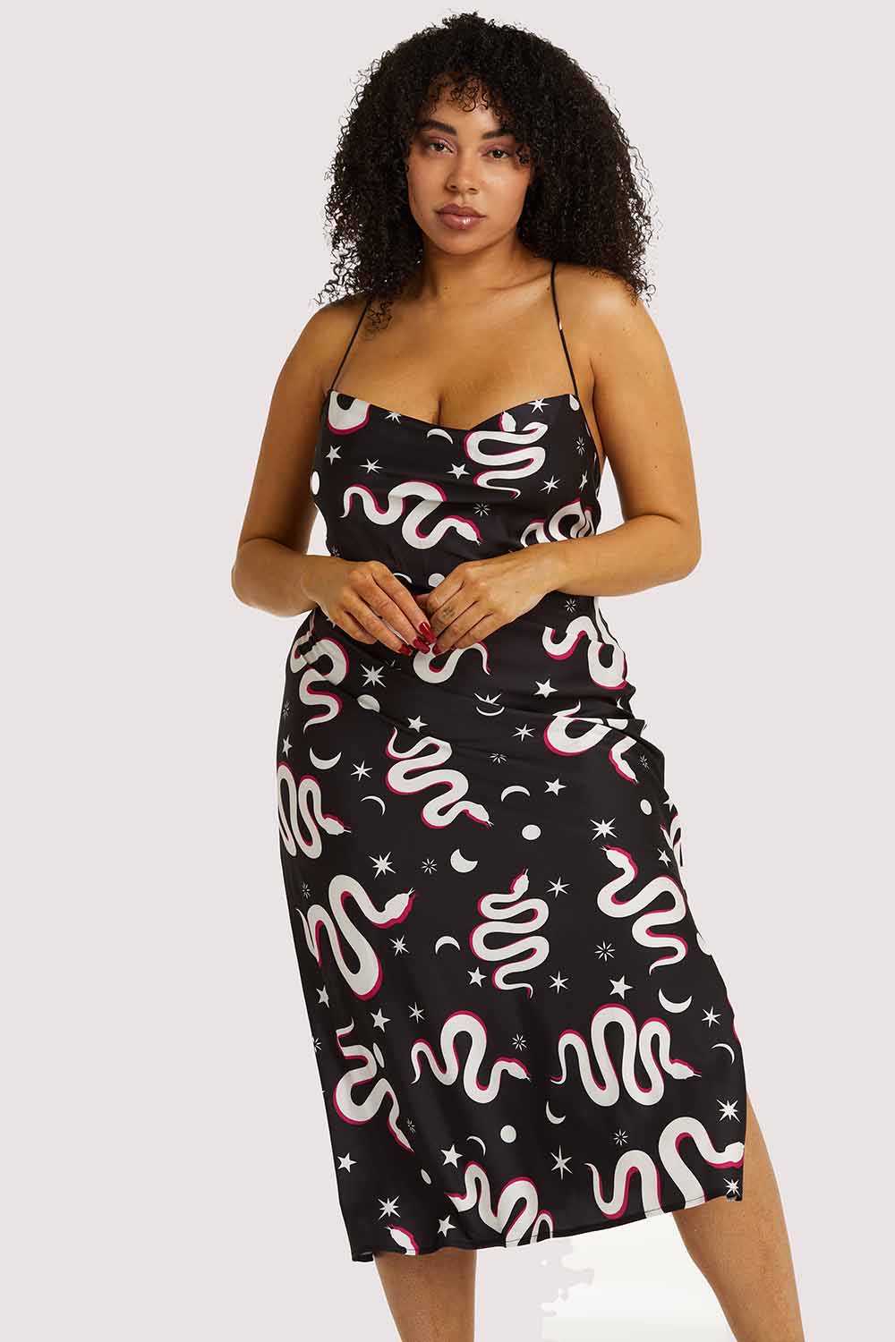 Black Moon Snake Dress - Image 2