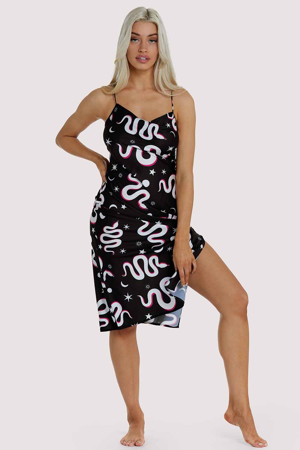 Black Moon Snake Dress - Image 3