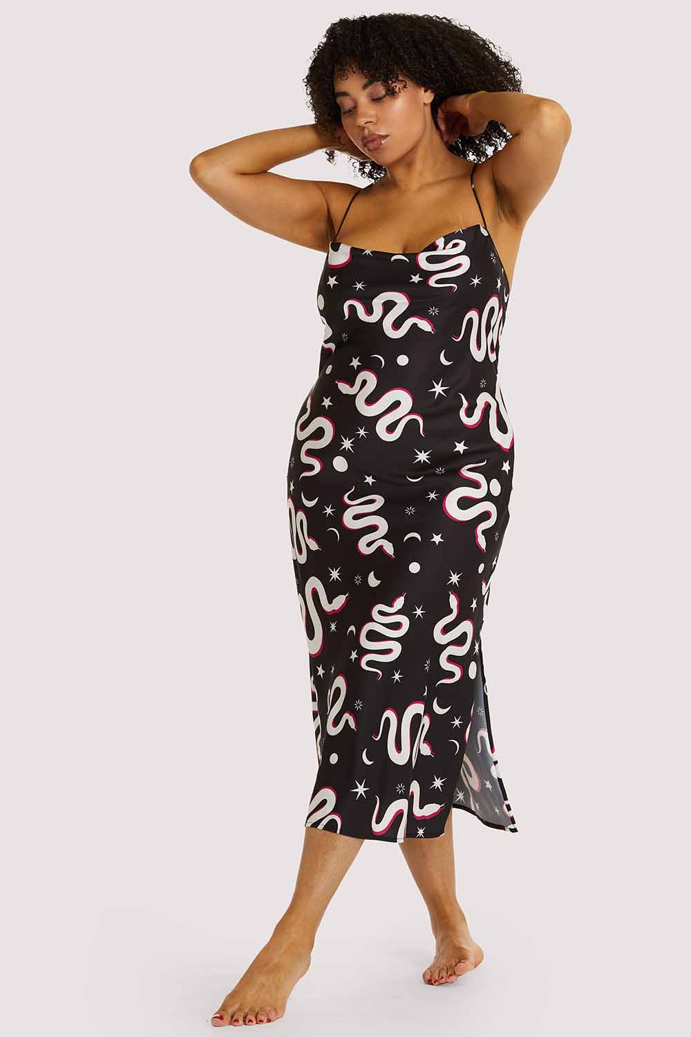 Black Moon Snake Dress - Image 4