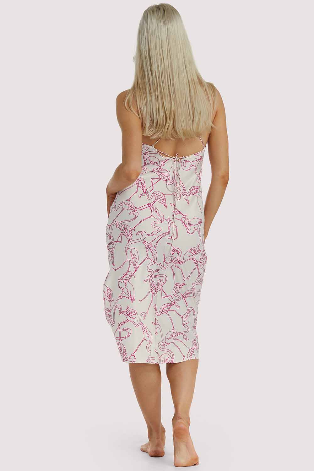 Pink Flamingo Dress - Image 4