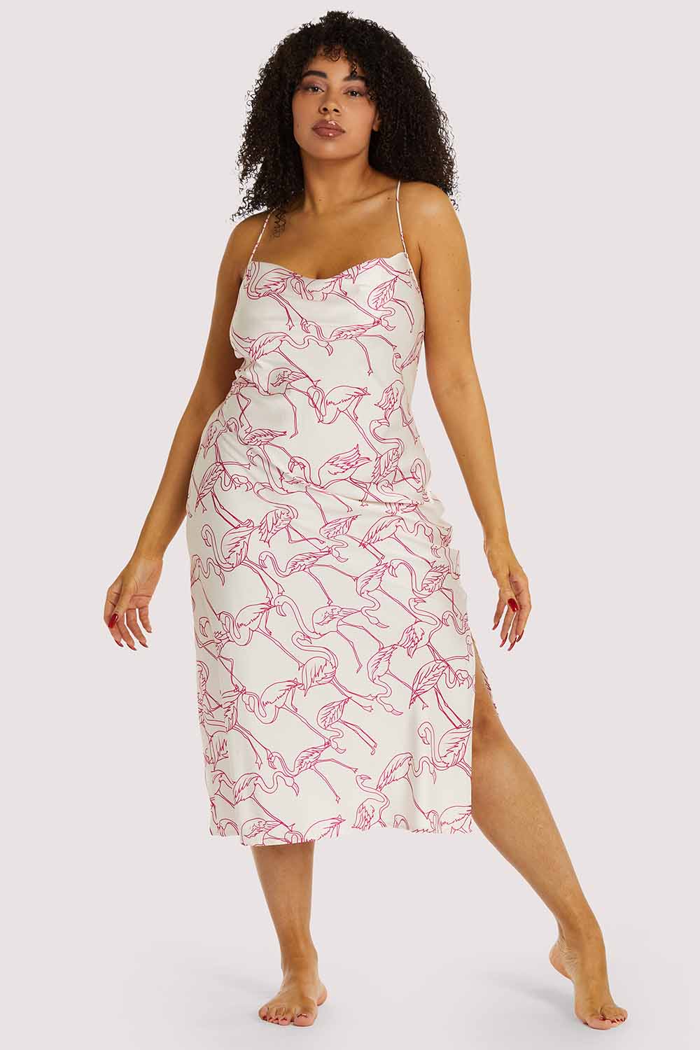 Pink Flamingo Dress - Image 5