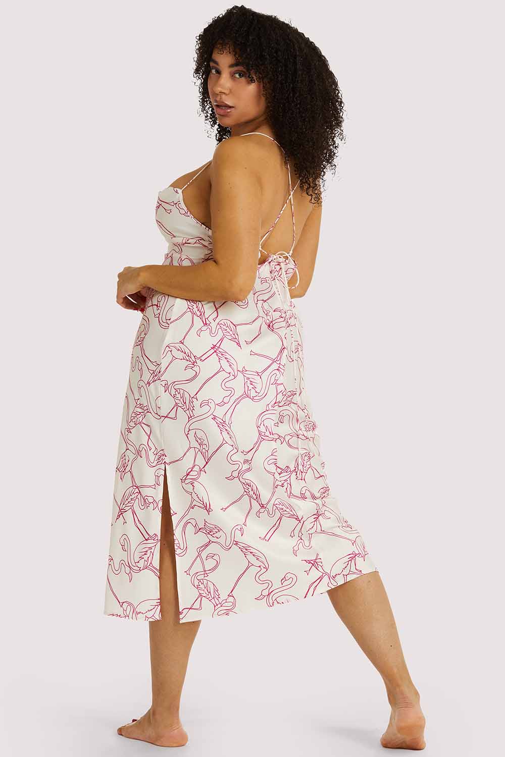 Pink Flamingo Dress - Image 6