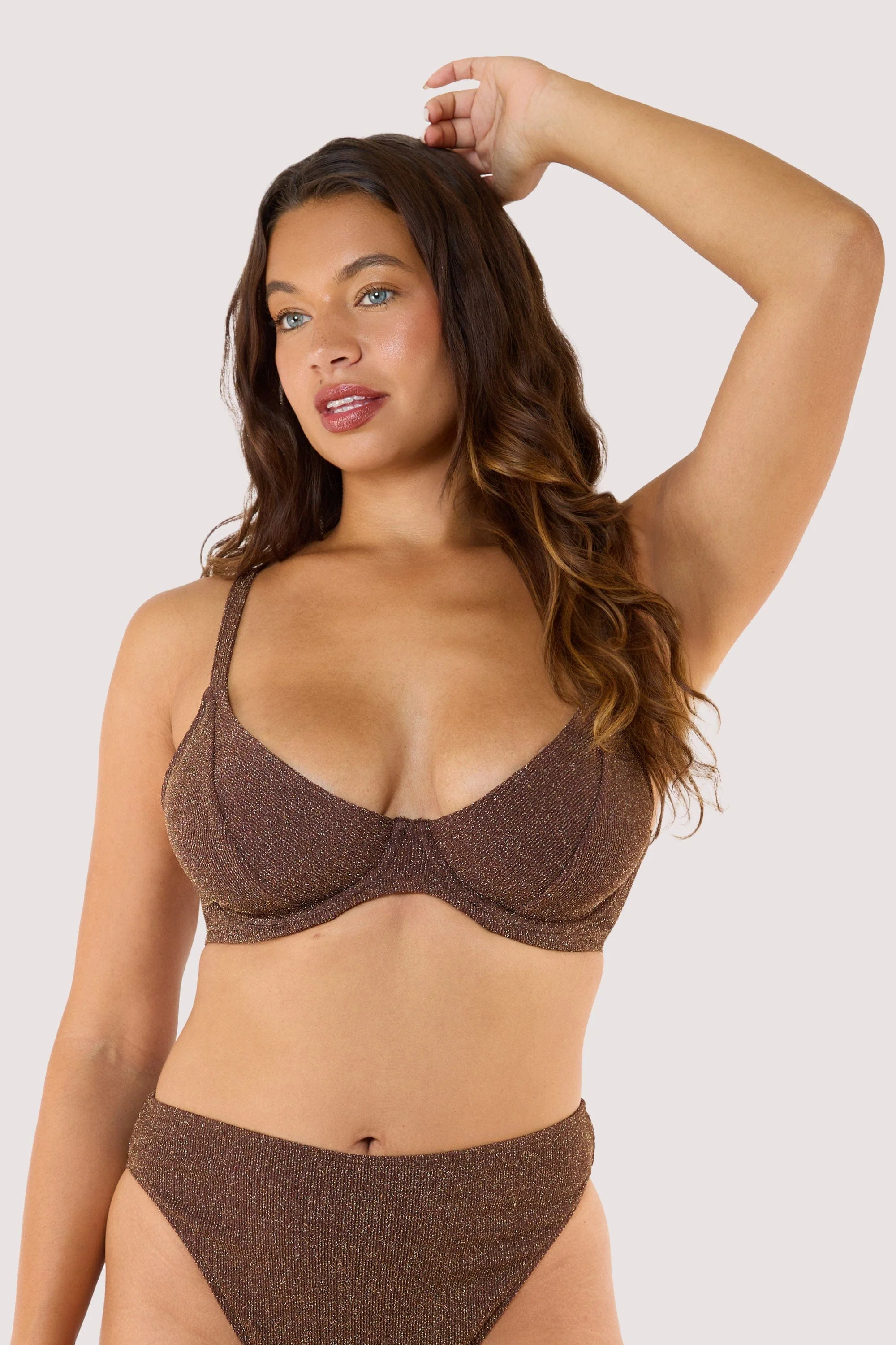 Amber Bronze Underwired Bikini - Image 2