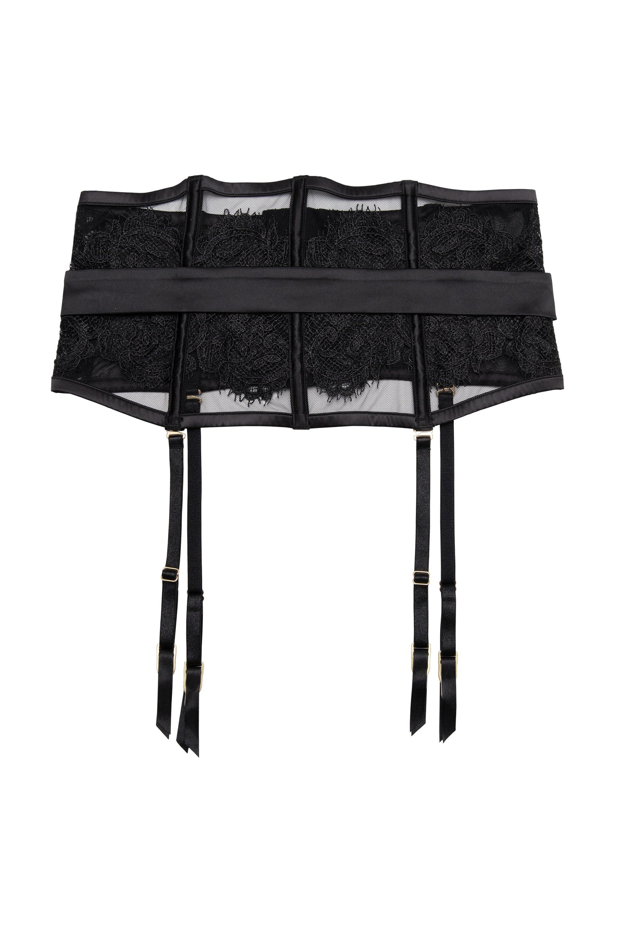 Anneliese Black Lace Waspie - Image 6