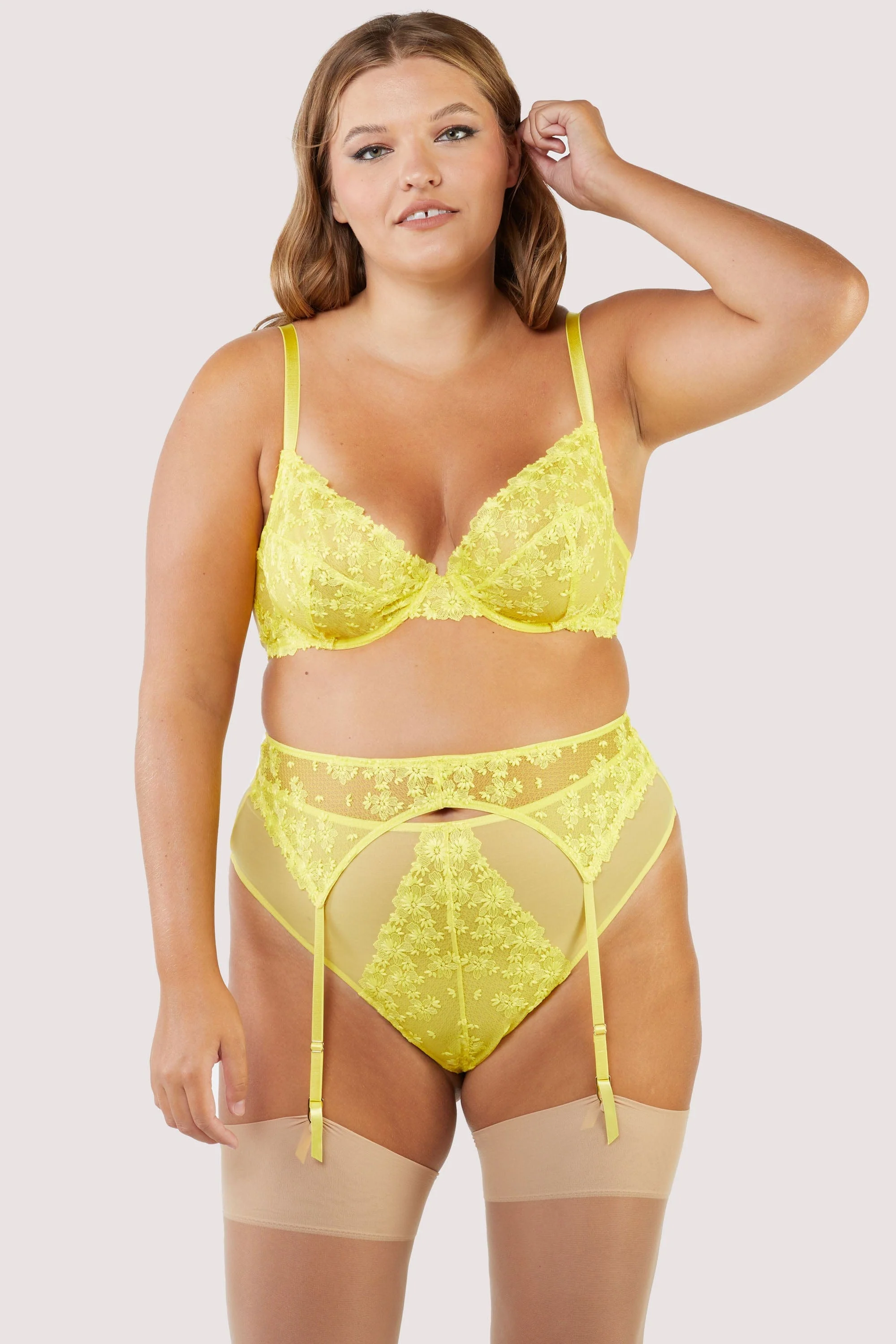 Audre Yellow Suspender - Image 6