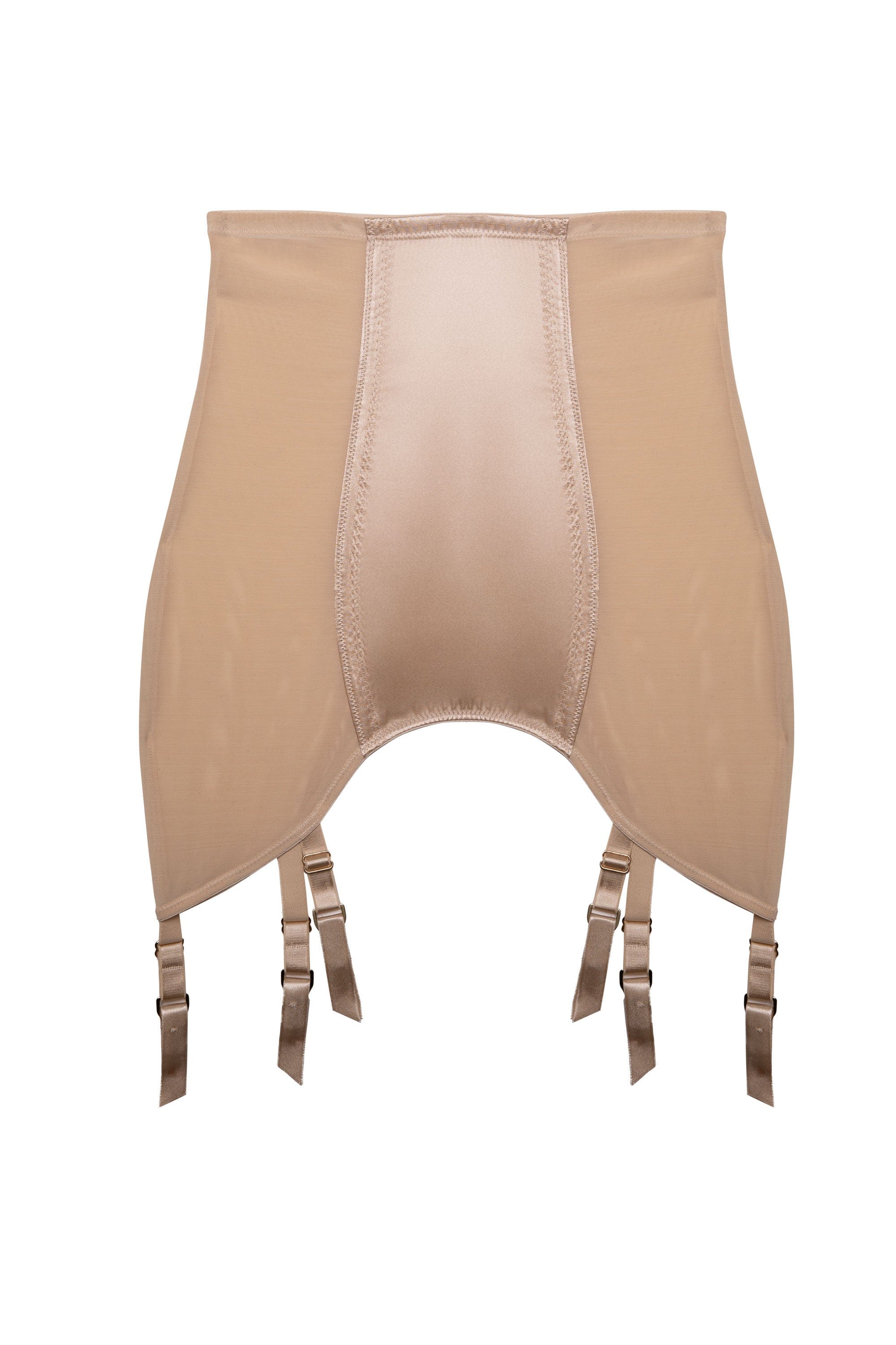 Bettie Page Champagne Satin Girdle - Image 5