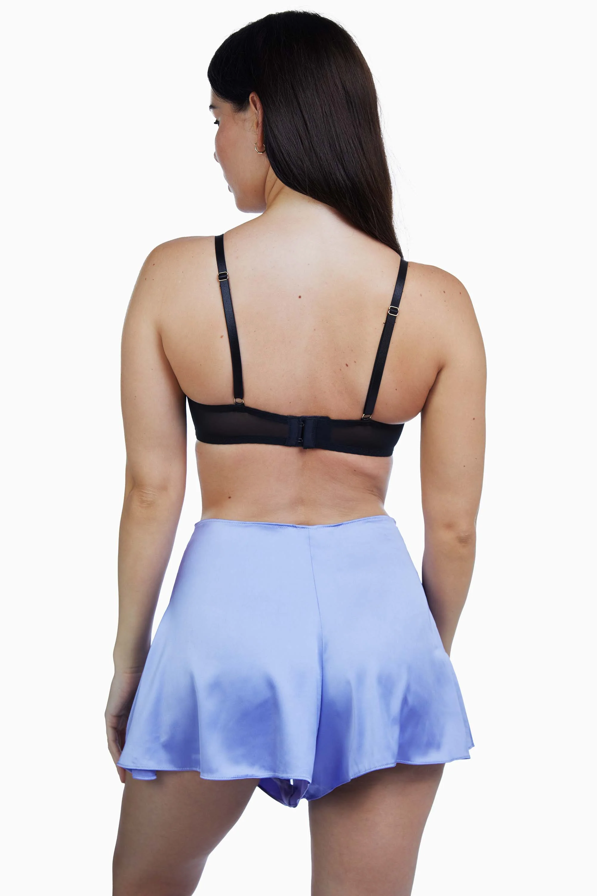 Lilac Retro Futuristic Bullet Bra - Image 6