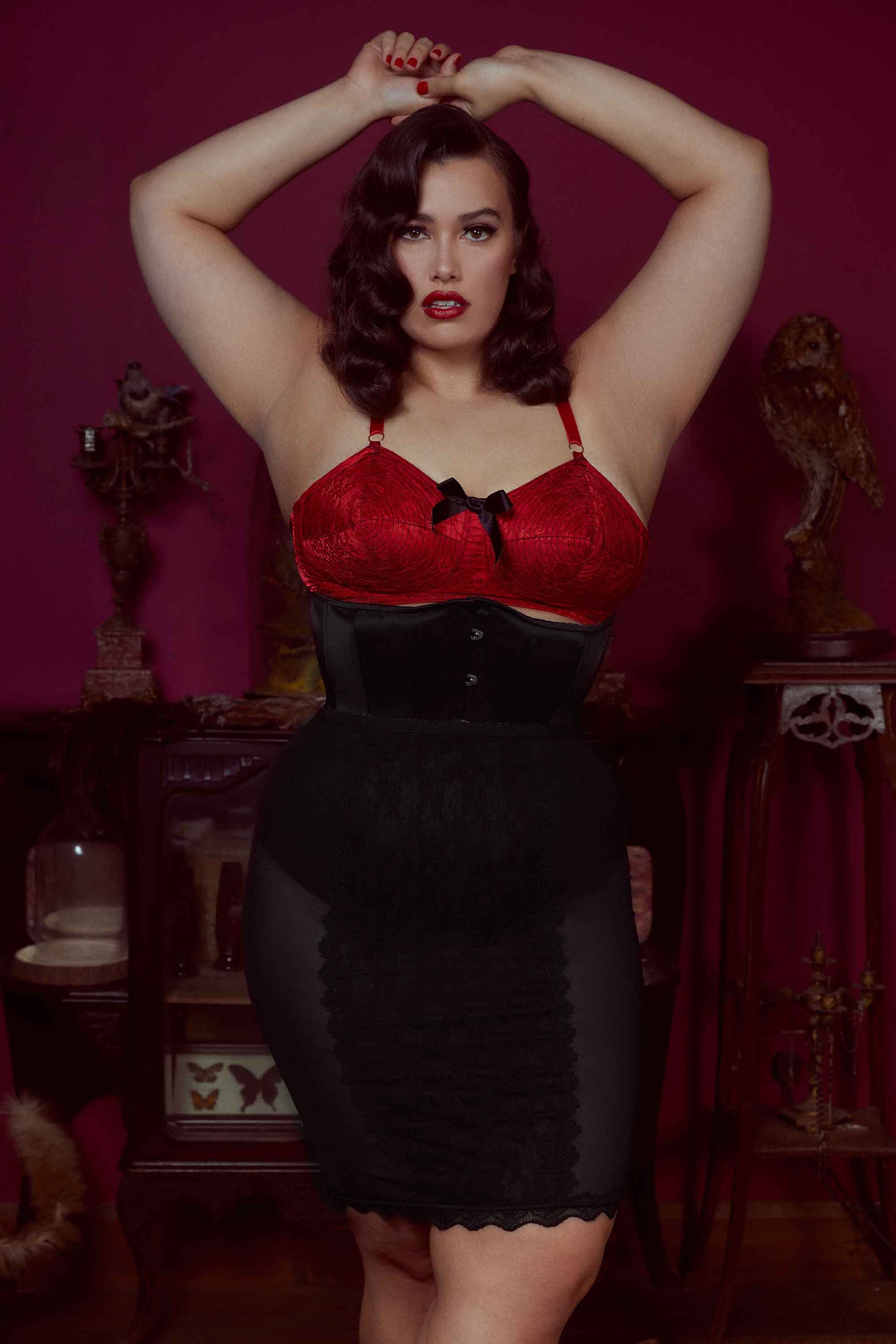 Black Lingerie Skirt - Image 3