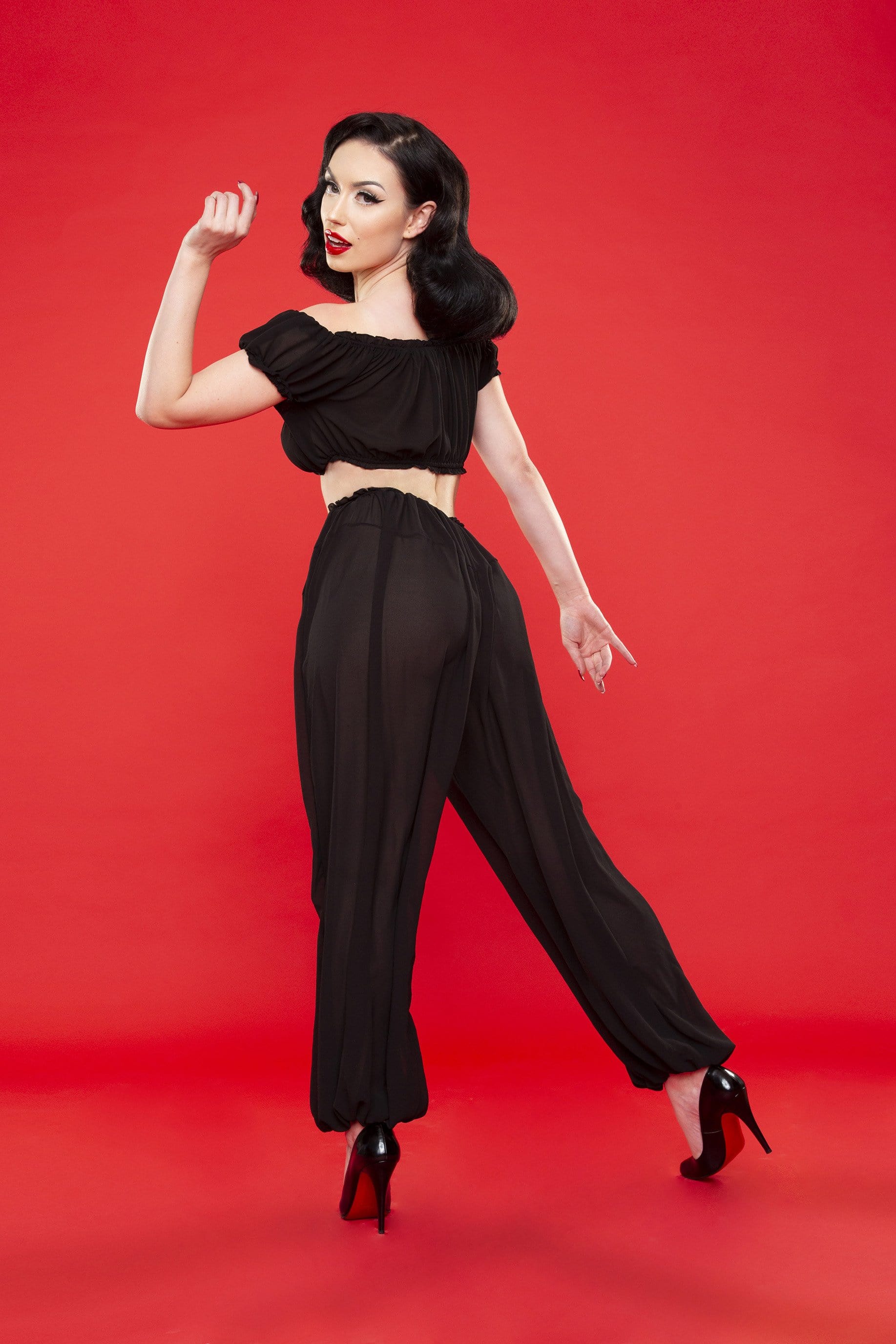 Bettie Page Retro Lounge Top - Image 2