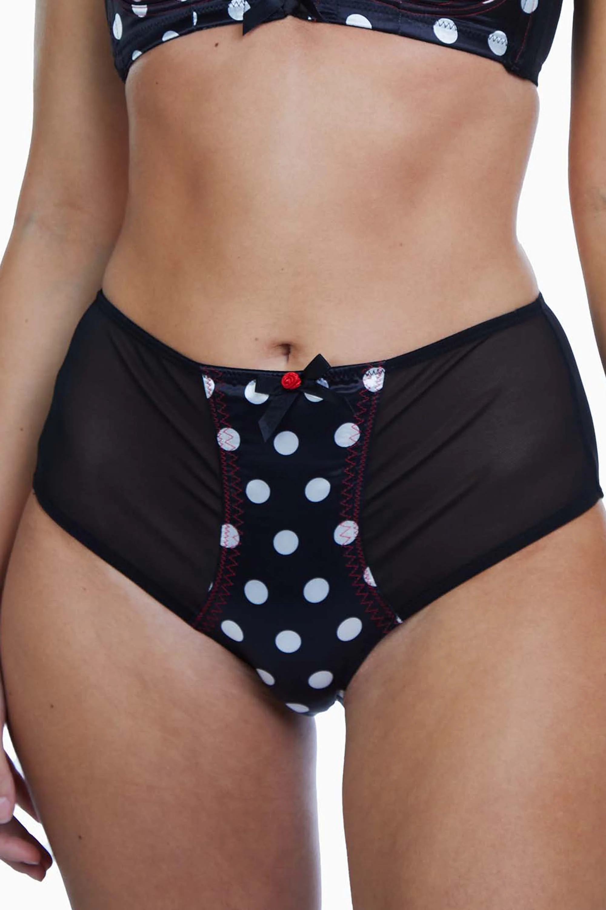 Bettie Page Spot Stitch HW Brief - Image 2