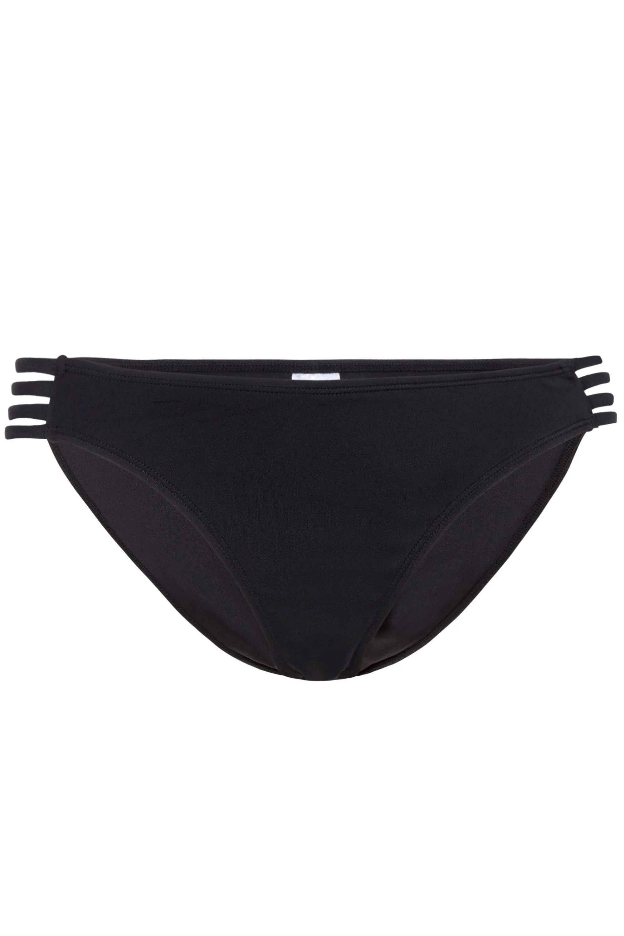 Black cut out side bikini brief - Image 5
