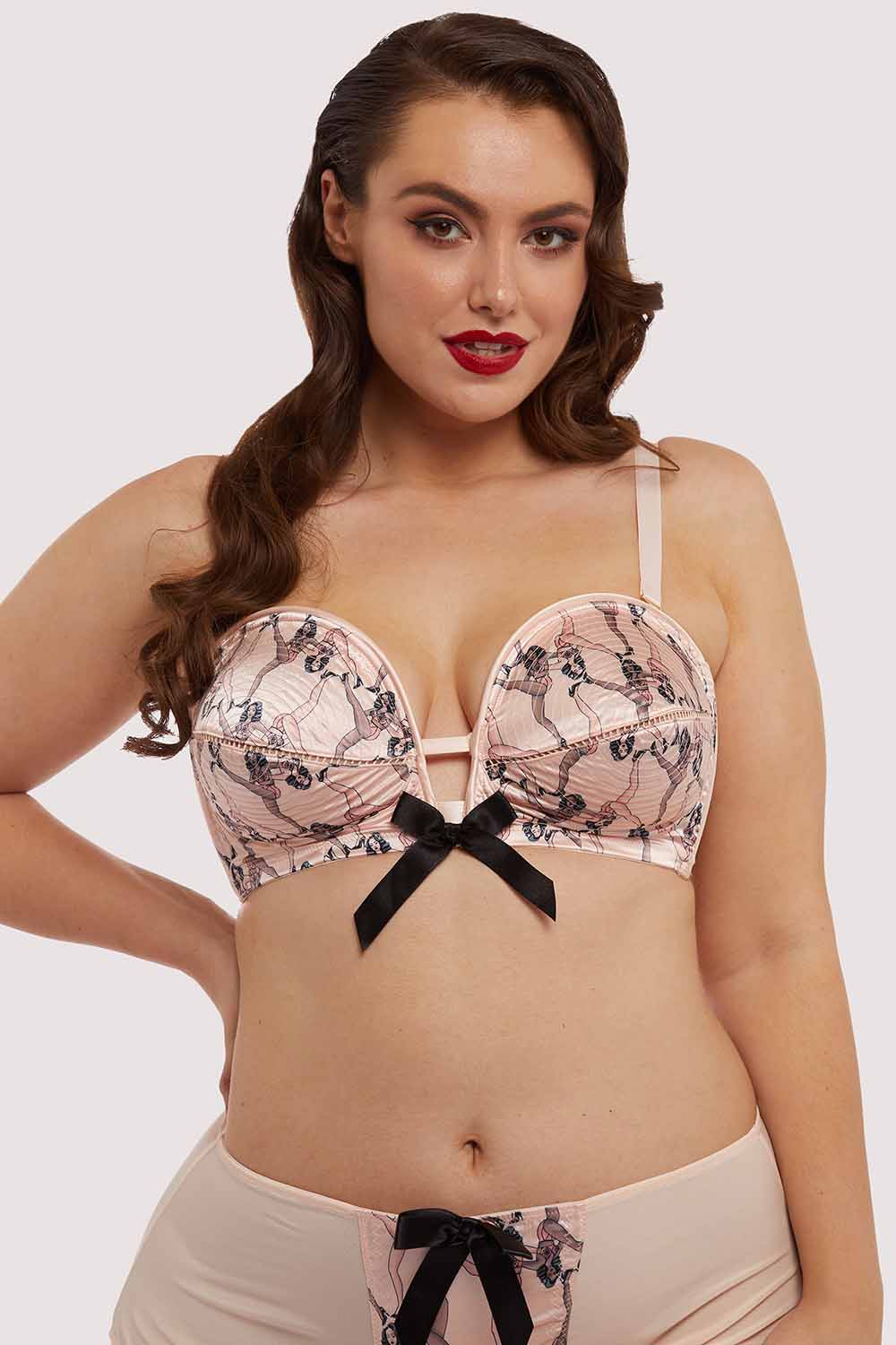 Showgirl Pink Overwire Bra - Image 6