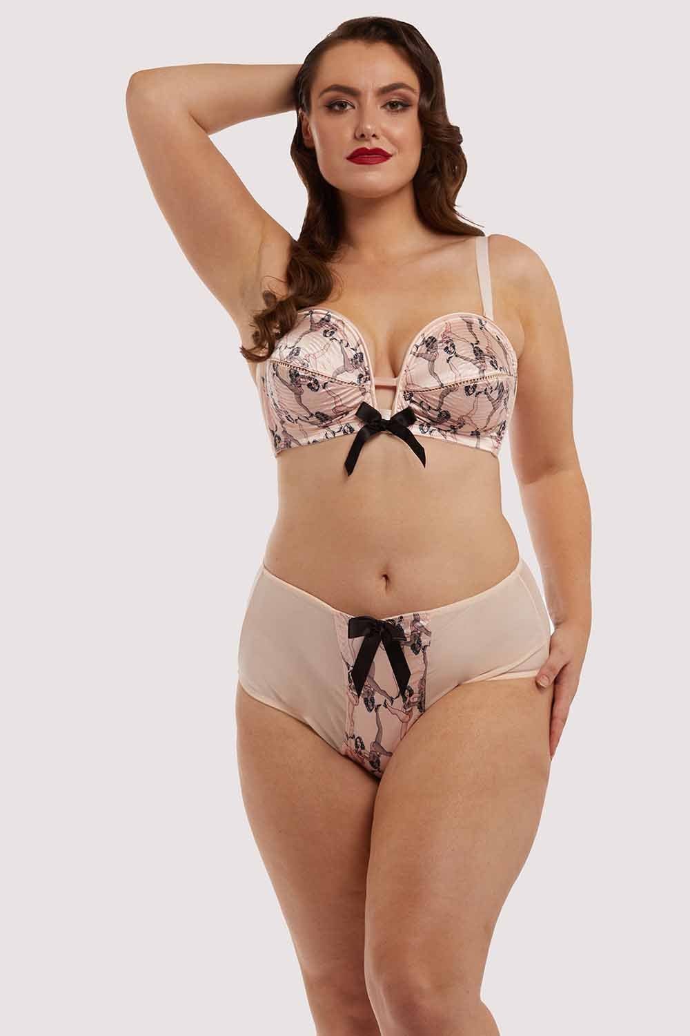 Showgirl Pink Overwire Bra - Image 7