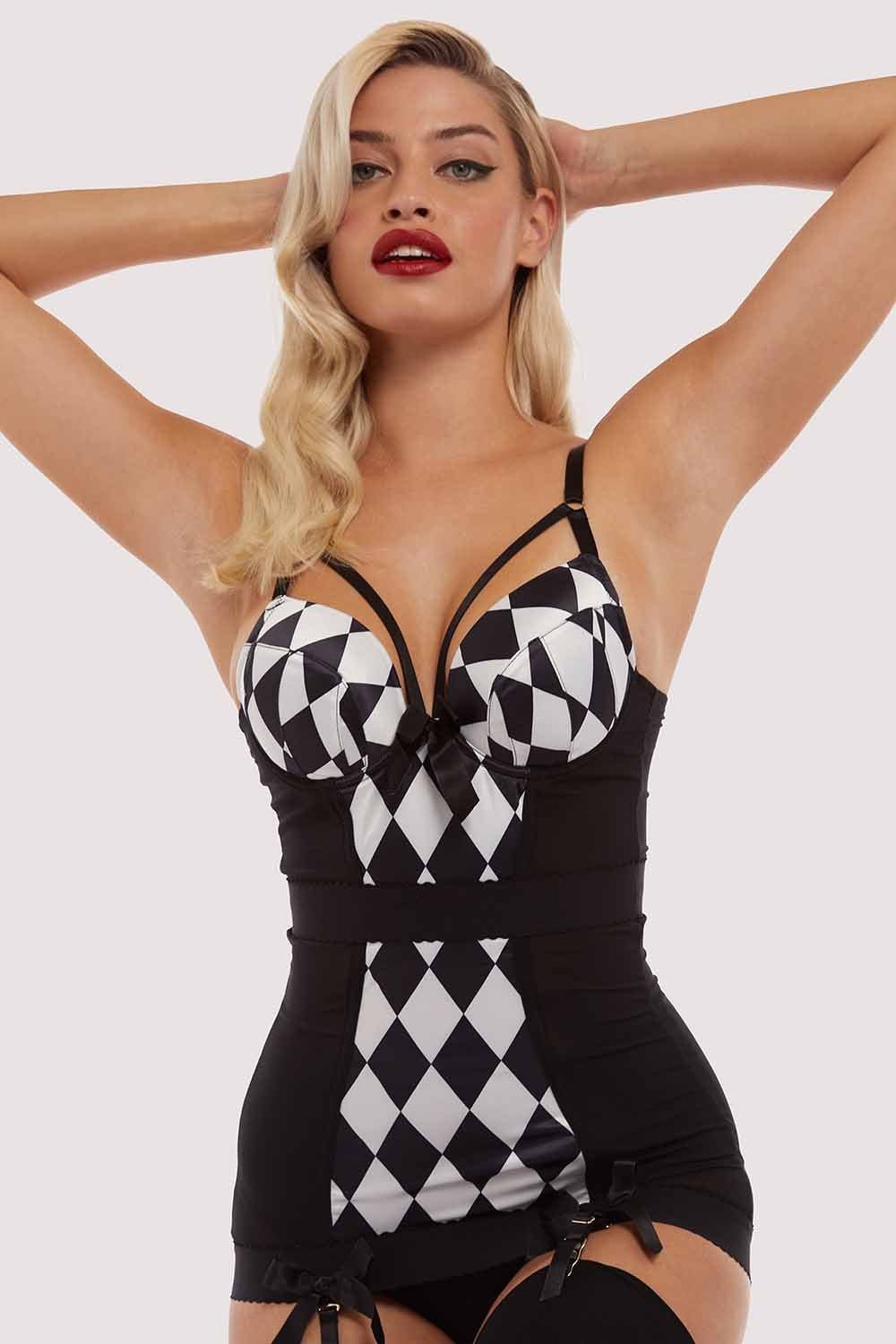 Cassandra Harlequin Basque - Image 3