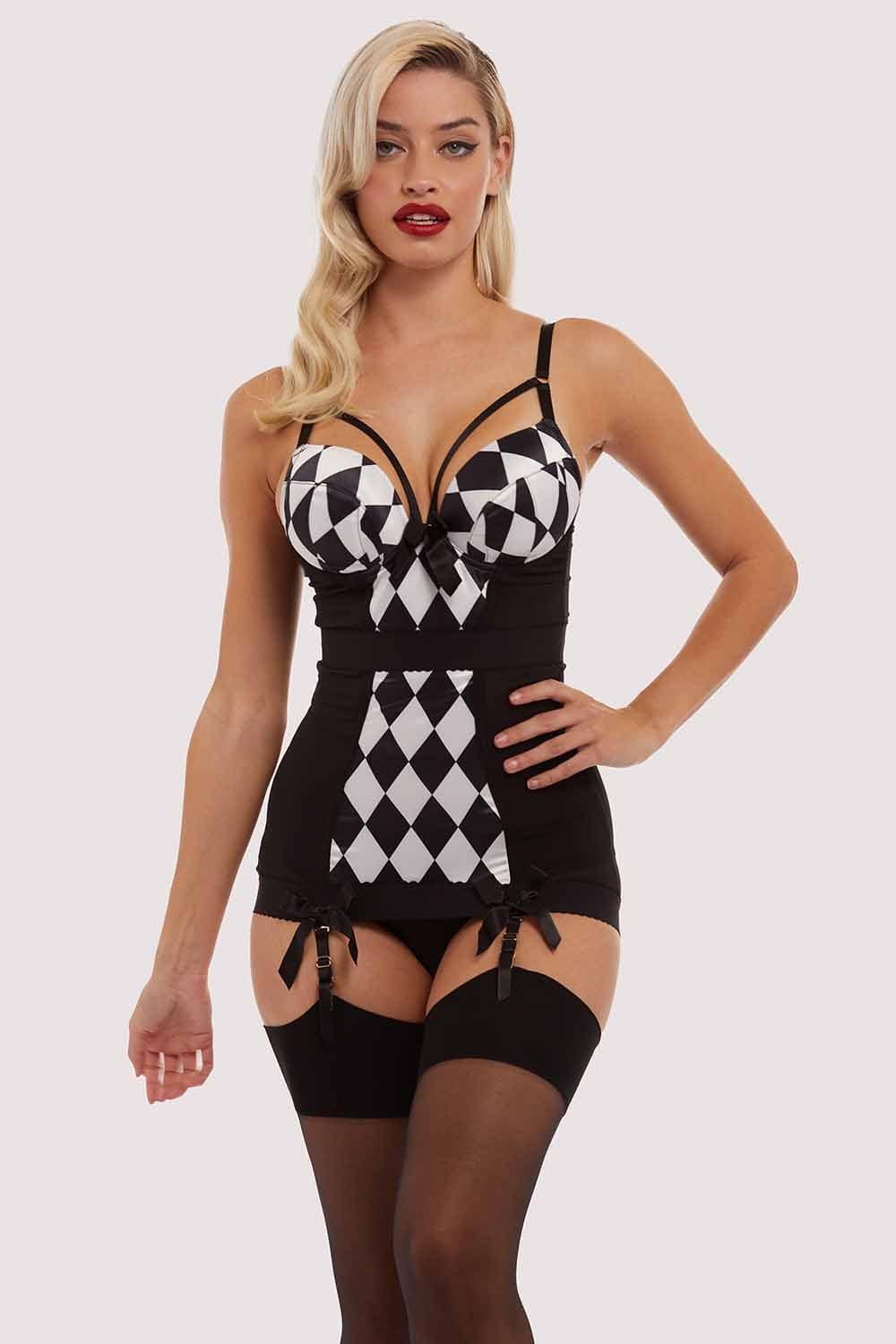 Cassandra Harlequin Basque - Image 4