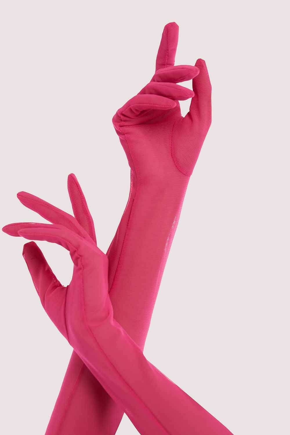 Hot Pink Gloves - Image 2