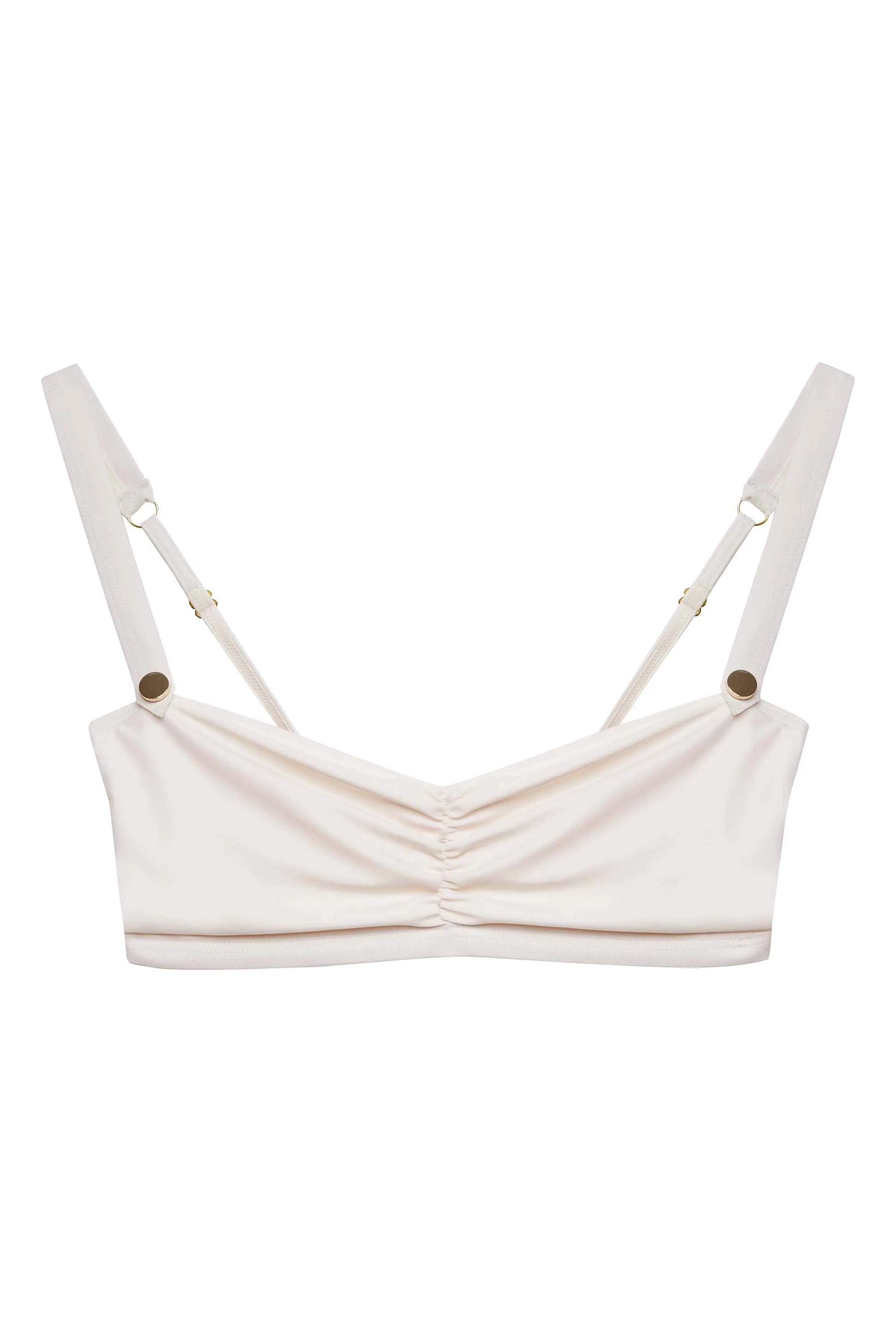 Eco Honey White Sweetheart Bikini Top - Image 7