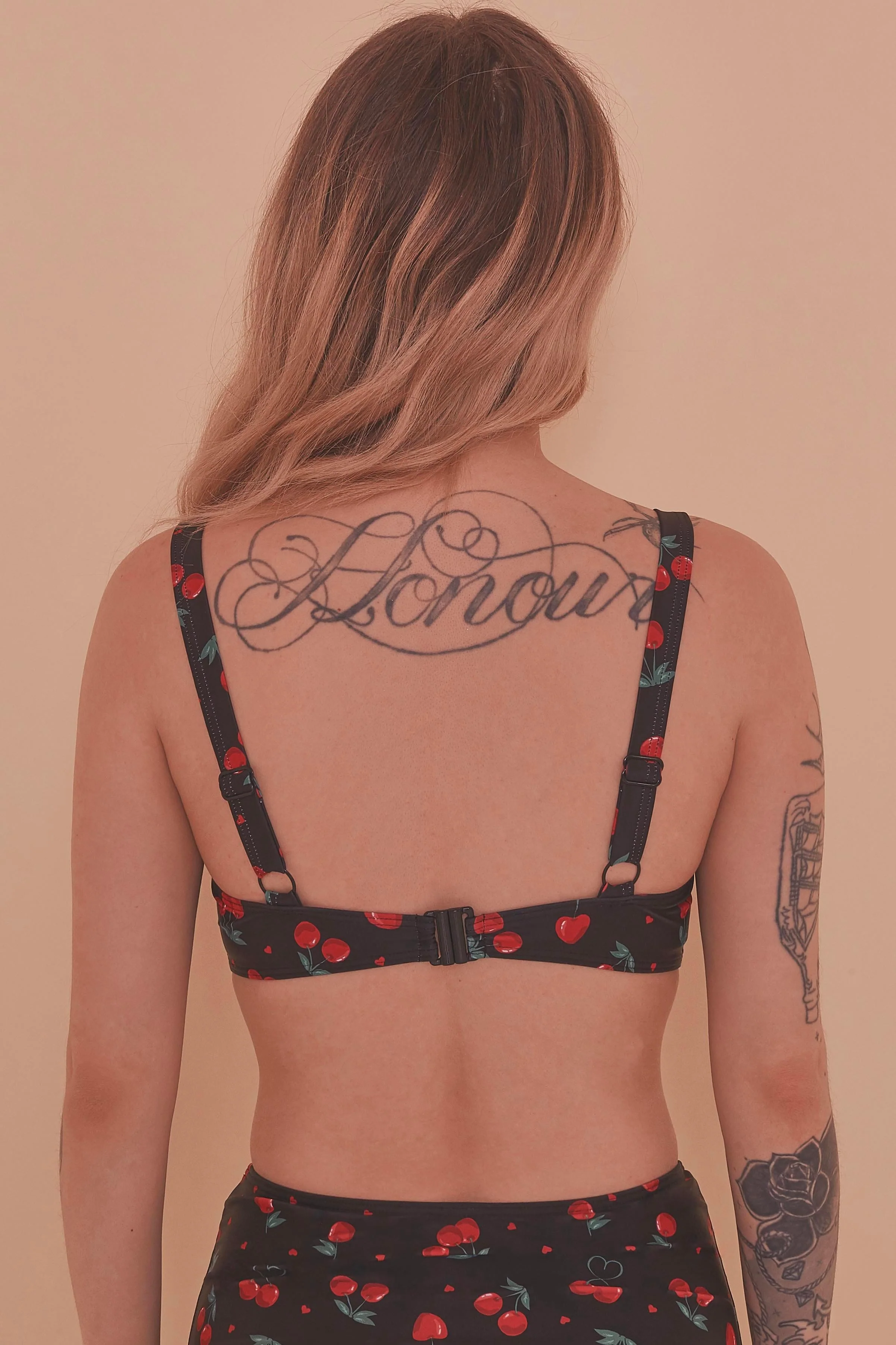 Cherry Love Balcony Bikini Top - Image 4
