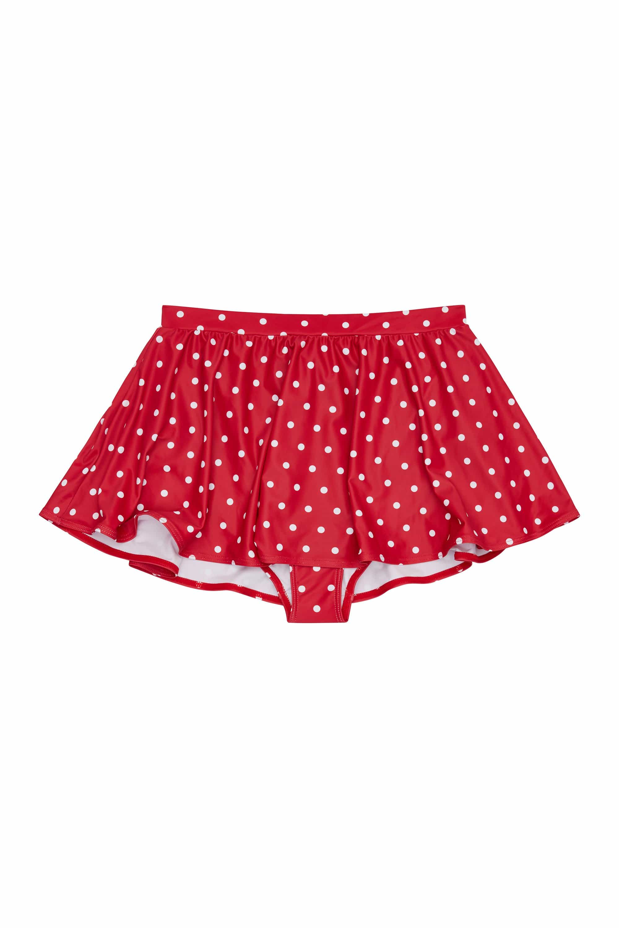 Collectif Polka Dot Skater Skirted Brief - Image 6
