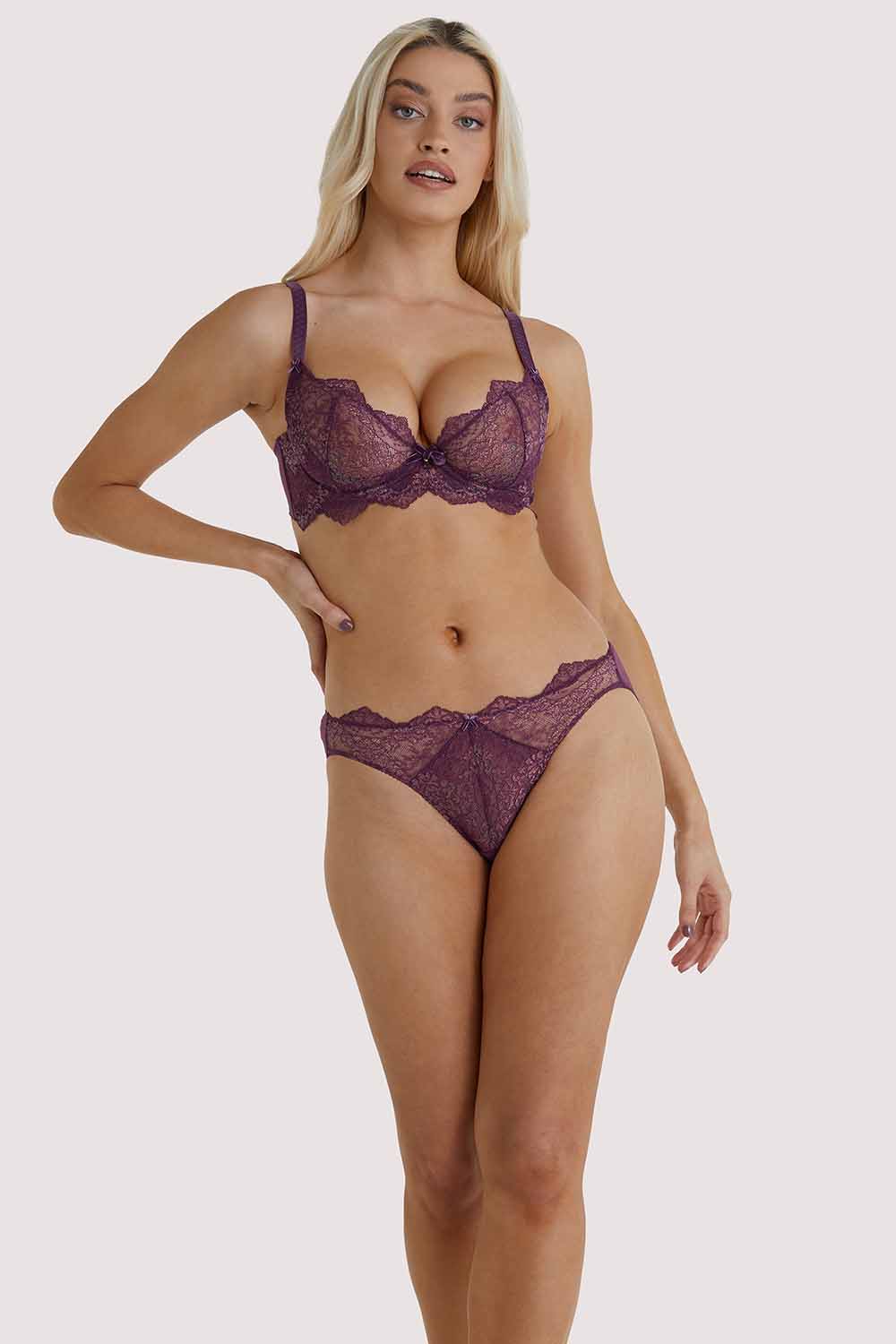 Lurex Amythest Brief - Image 2