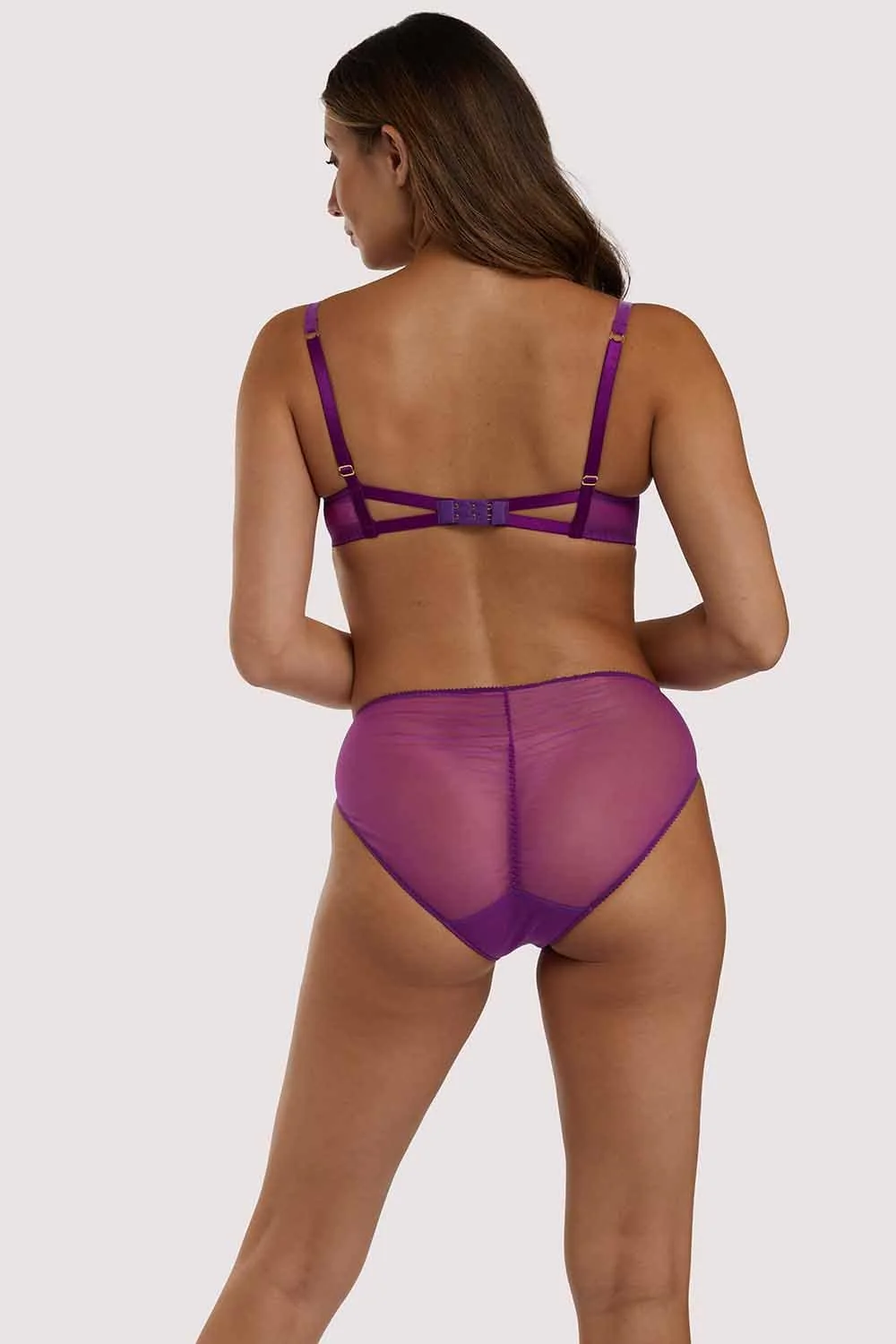Vedette Shocking Violet Brief - Image 4