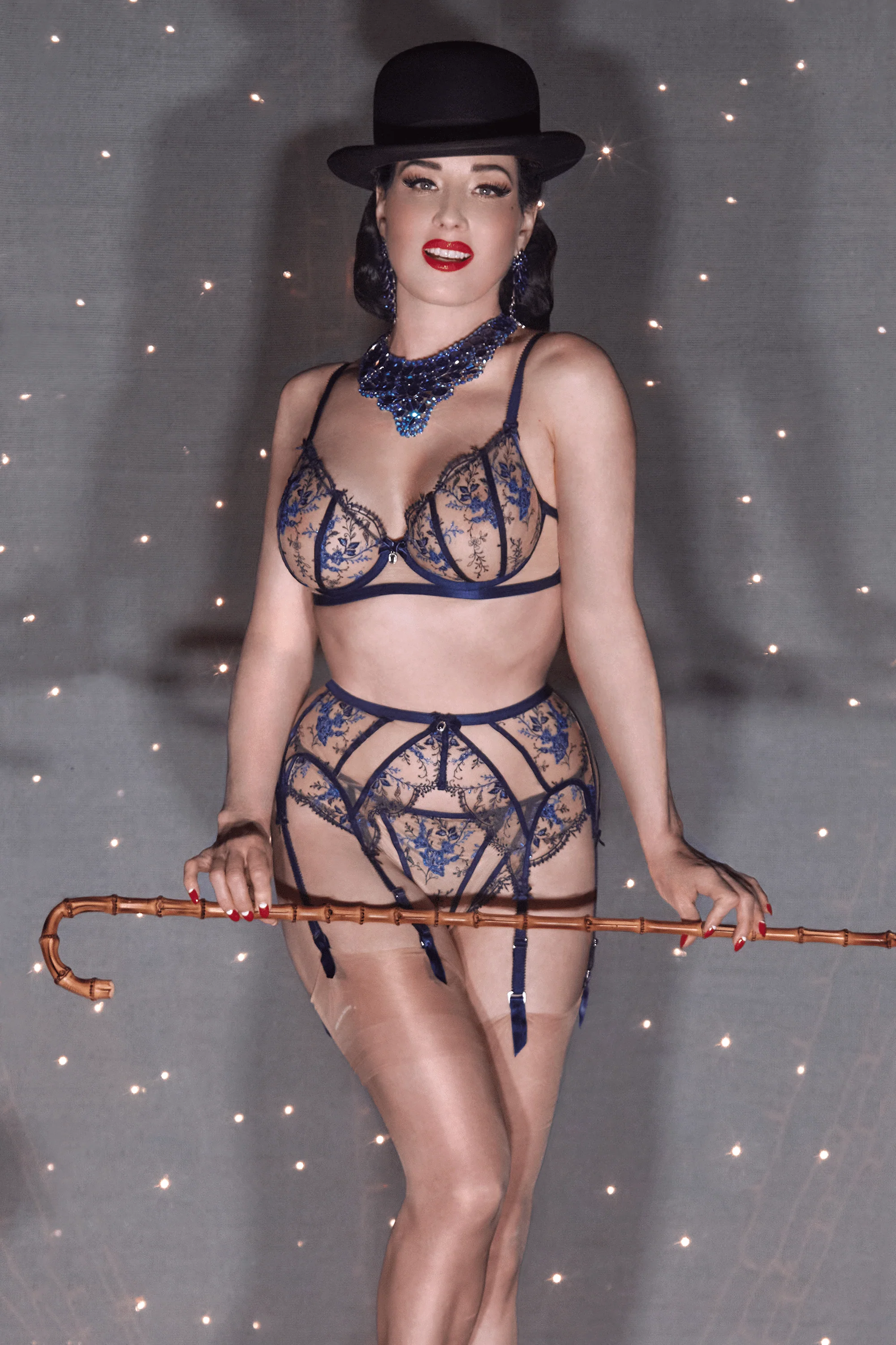 Queens Blue Femmoiselle Brief - Image 3