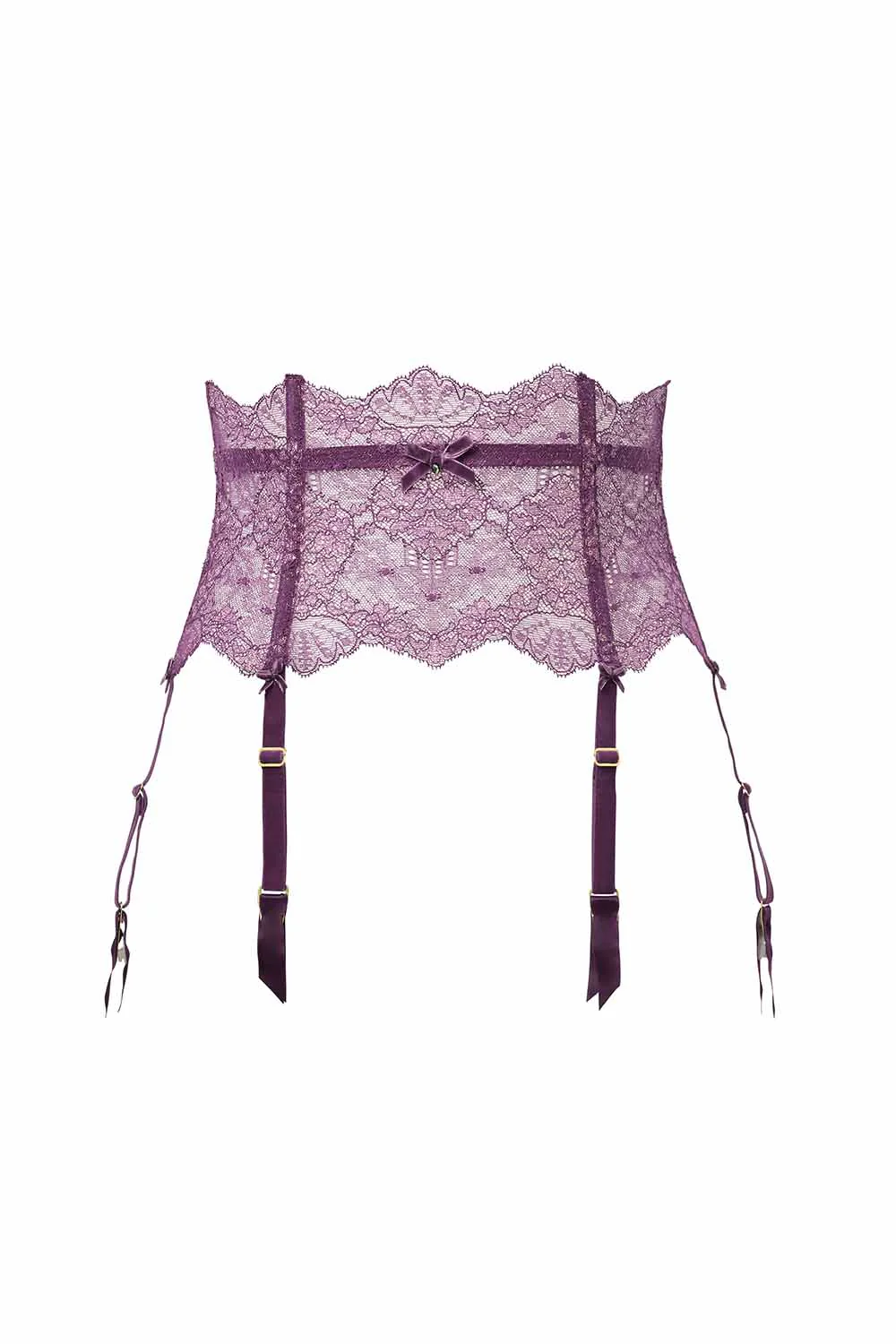 Lurex Amythest Suspender - Image 5