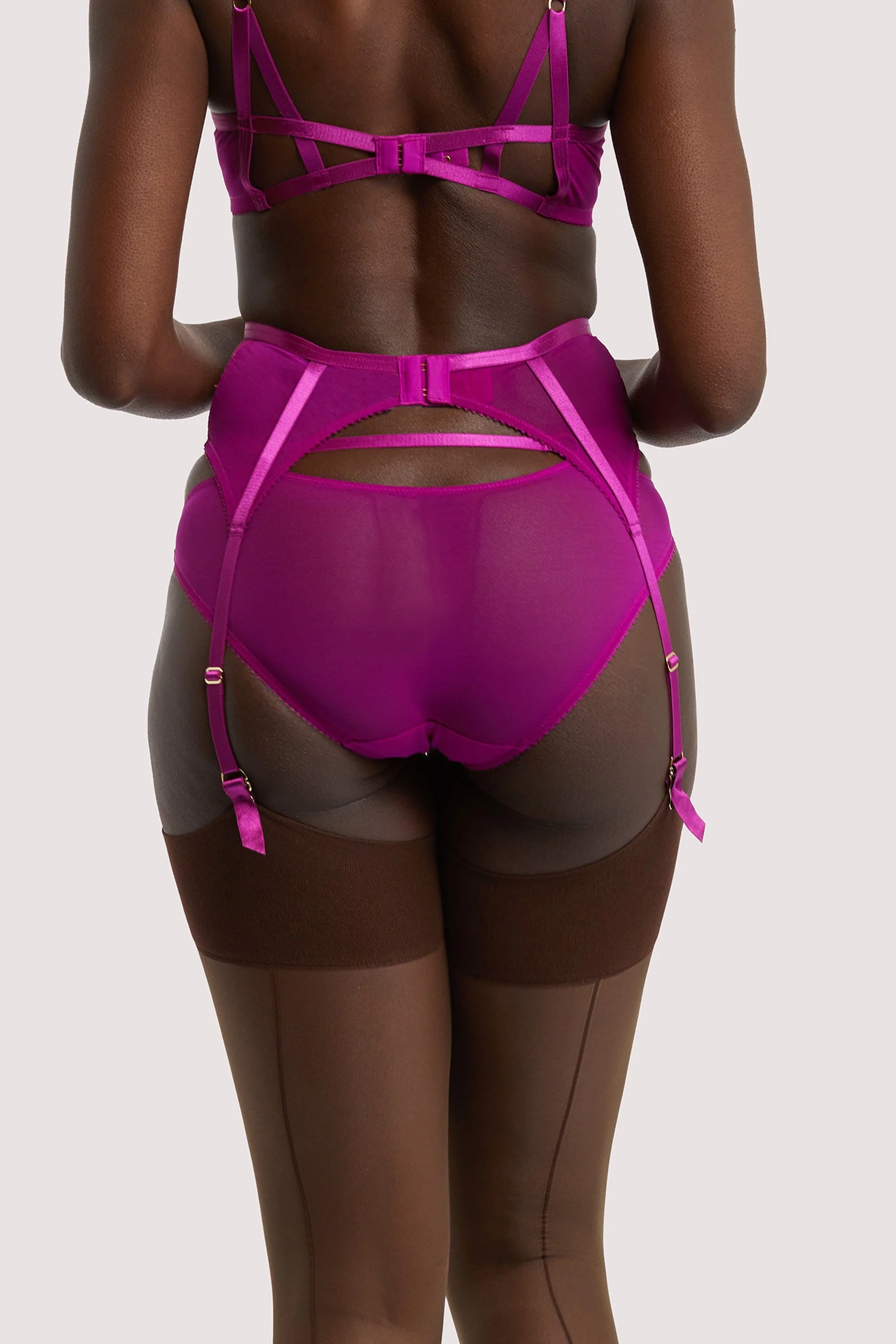 Magenta Madame X Suspender - Image 2