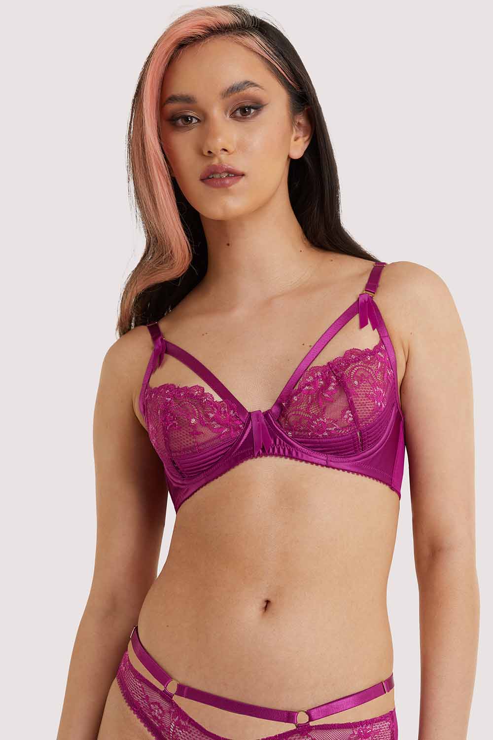 Madame X Magenta Bra - Image 4