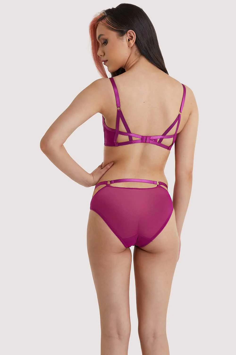 Madame X Magenta Bra - Image 6