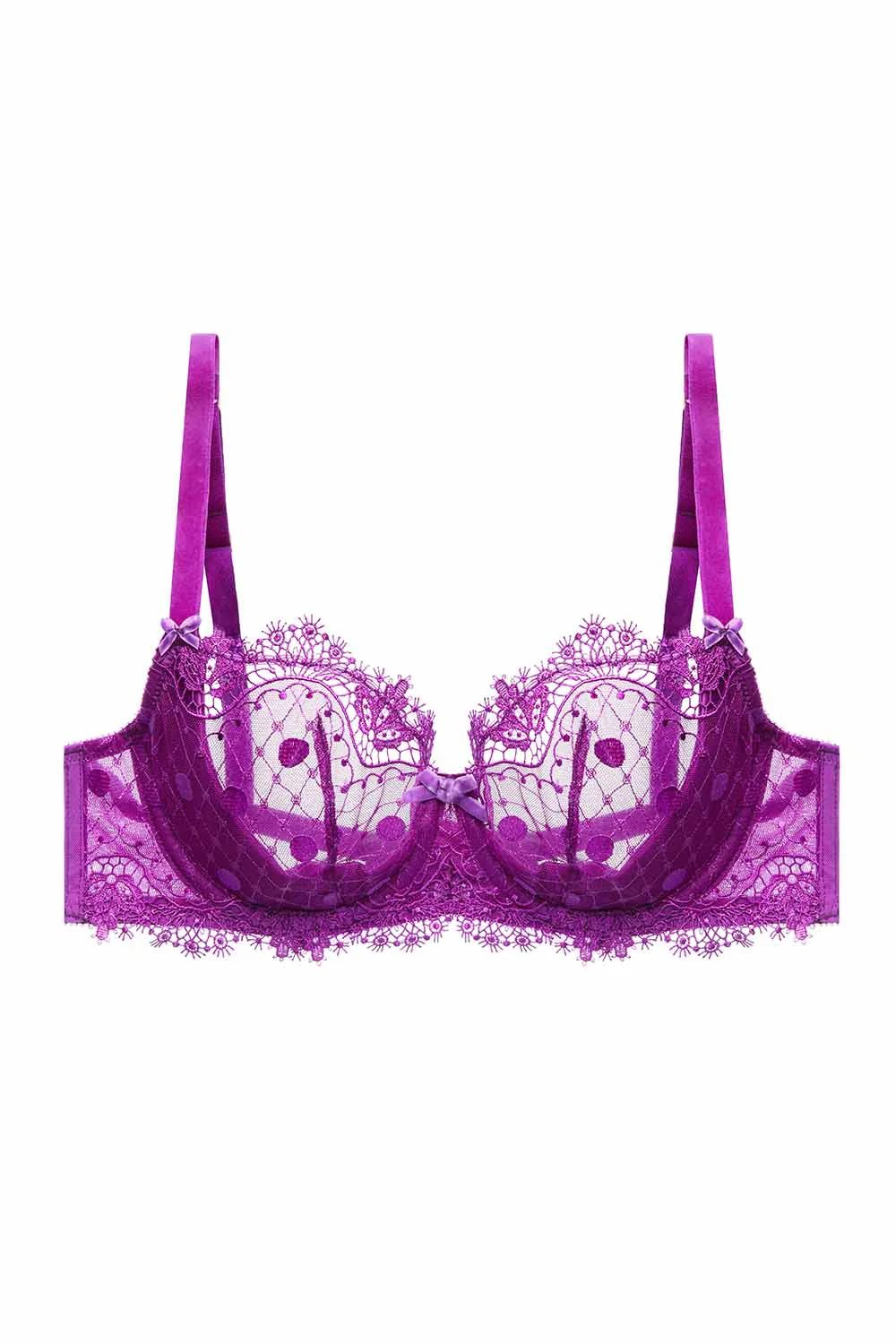 Vedette Shocking Violet Bra - Image 7