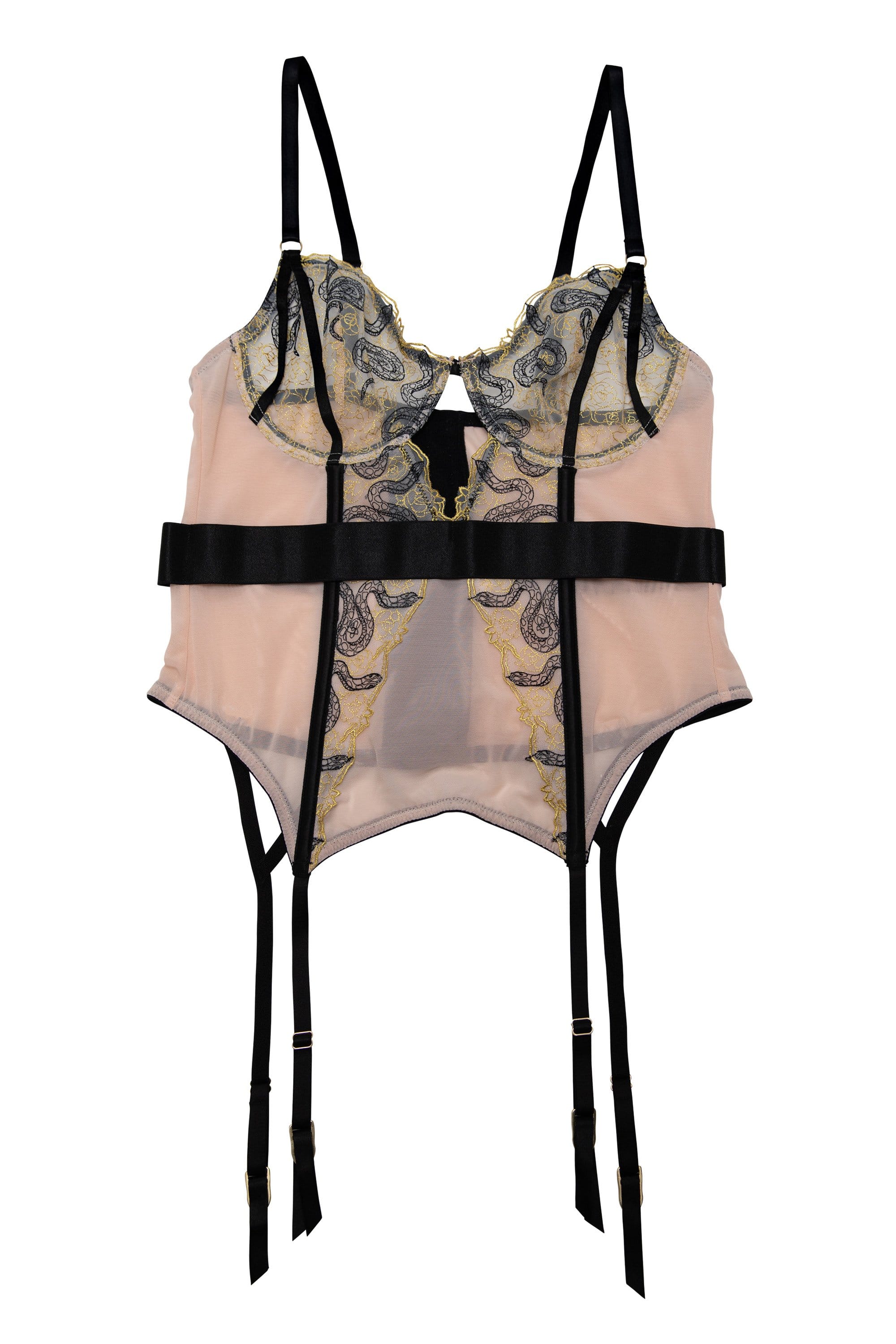 Dakota Snake Basque with Cut Out Front - Image 12
