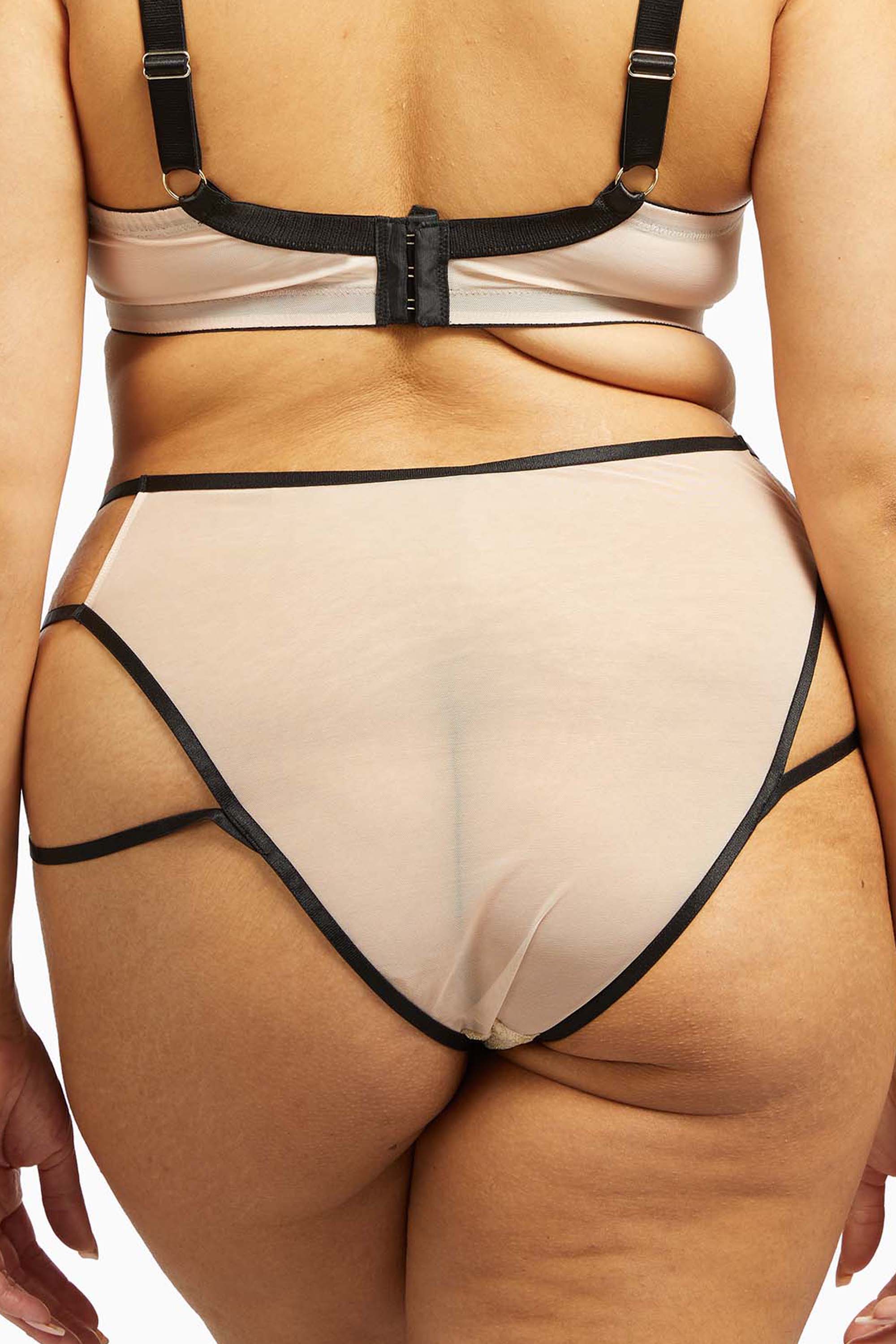 Dakota Snake Brief with Ring Details and Straps - Image 8