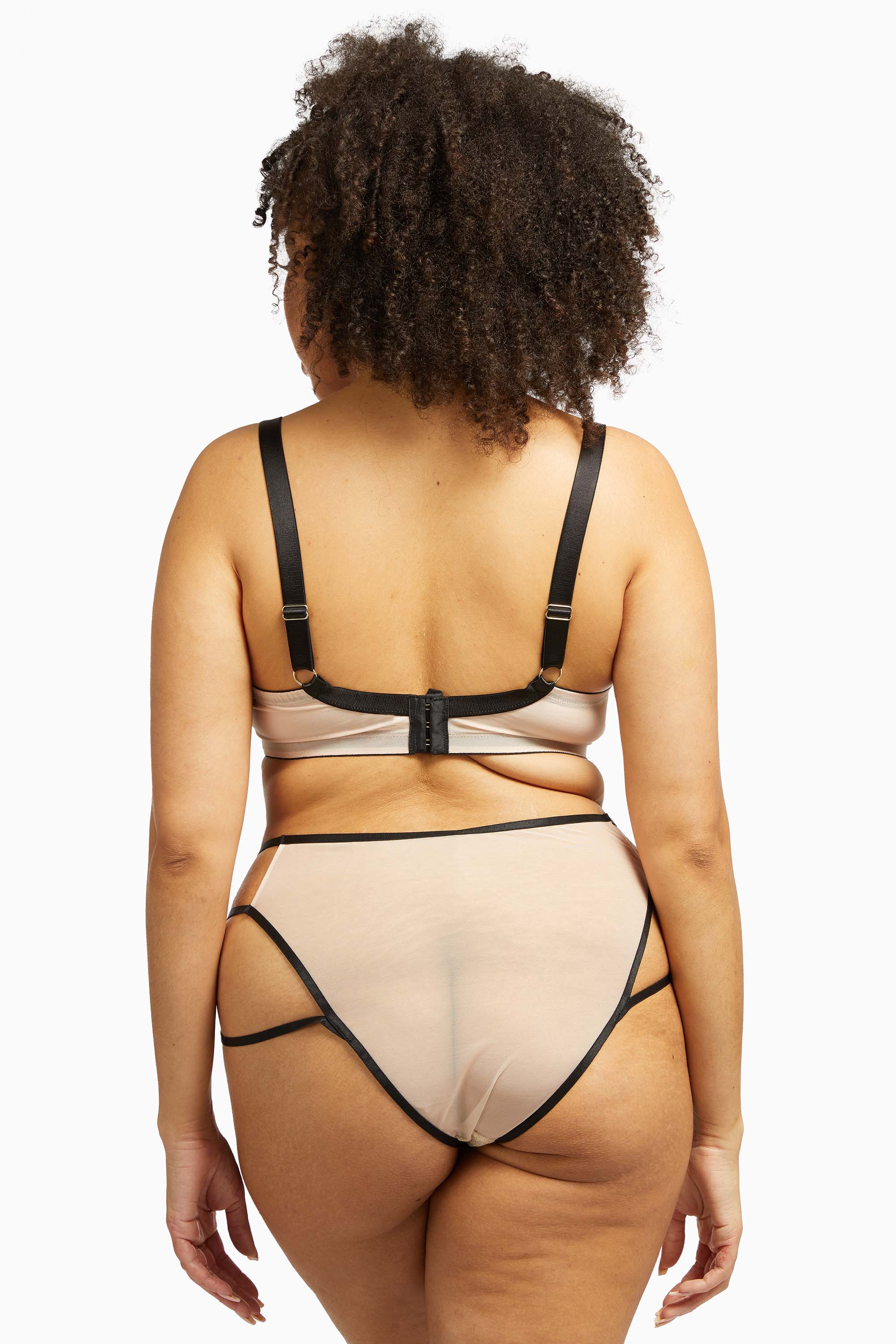 Dakota Snake Brief with Ring Details and Straps - Image 9