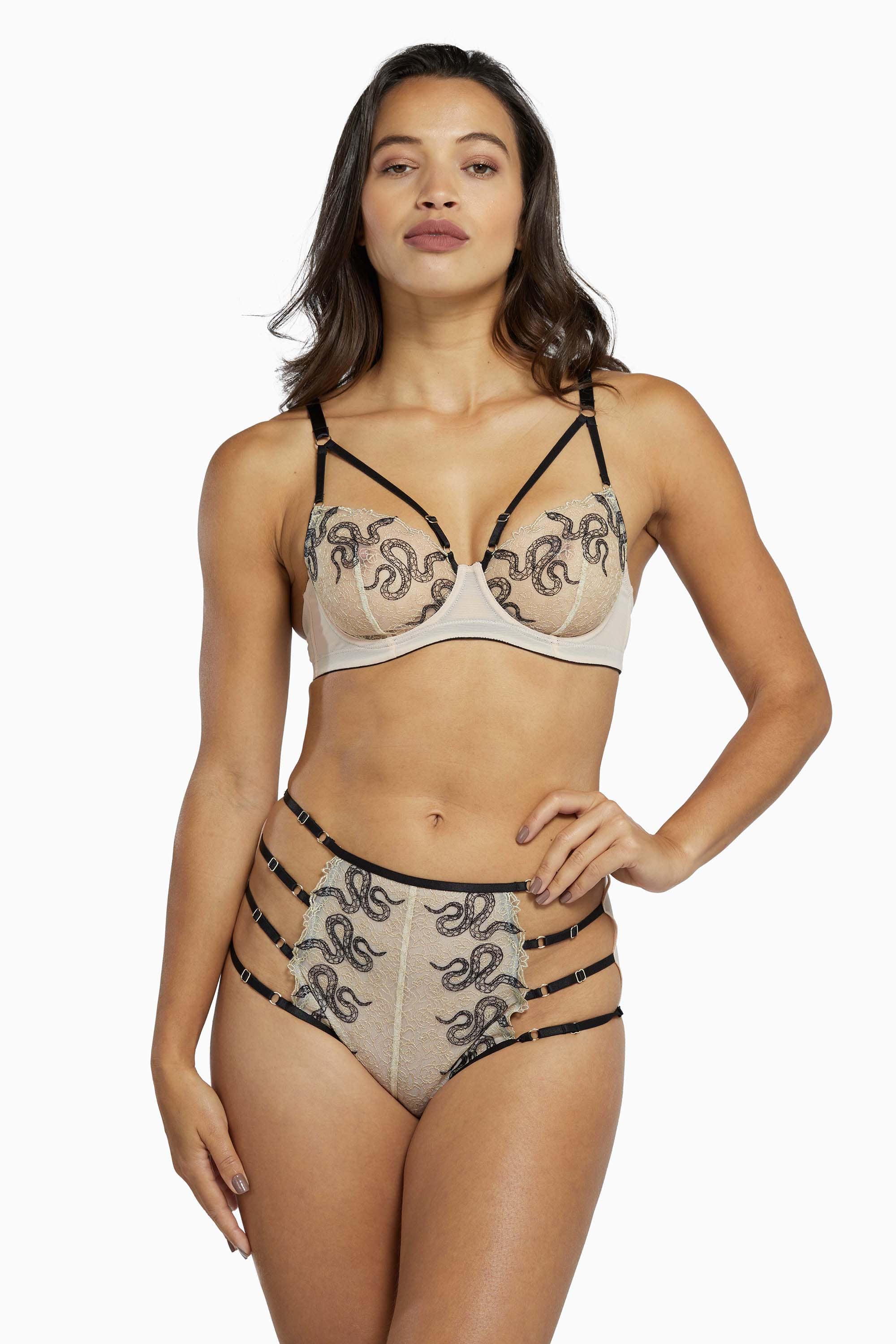 Dakota Snake High Waist Brief - Image 2