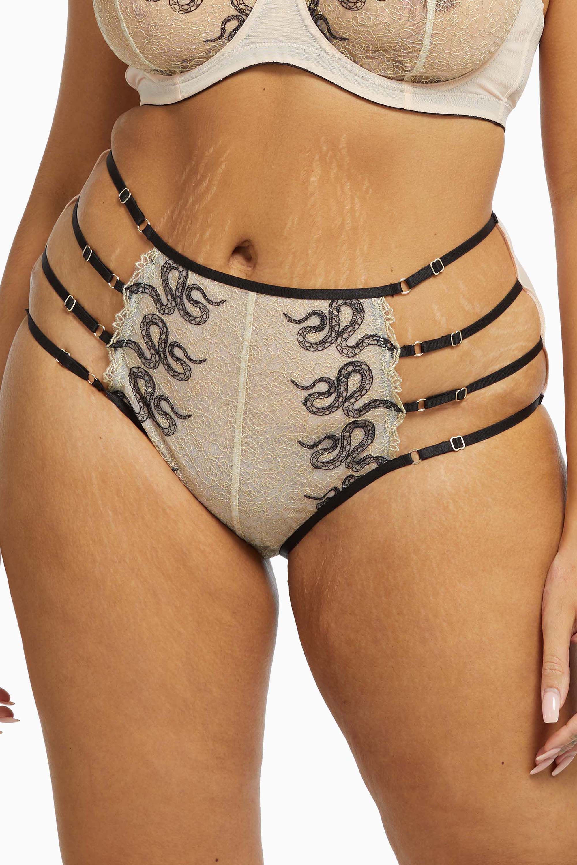 Dakota Snake High Waist Brief - Image 7