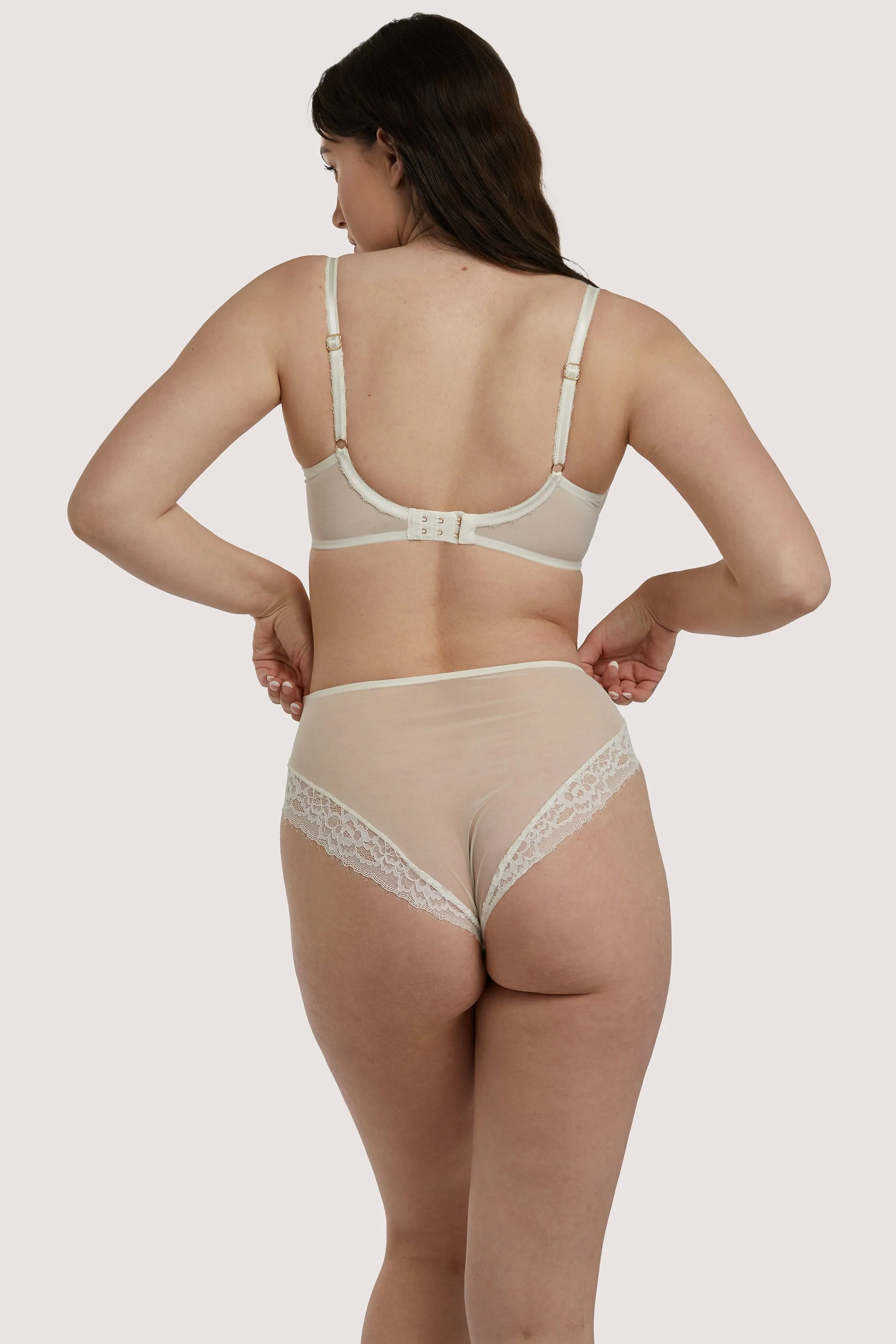 Rosalyn Ivory Full Coverage Bra - Image 5