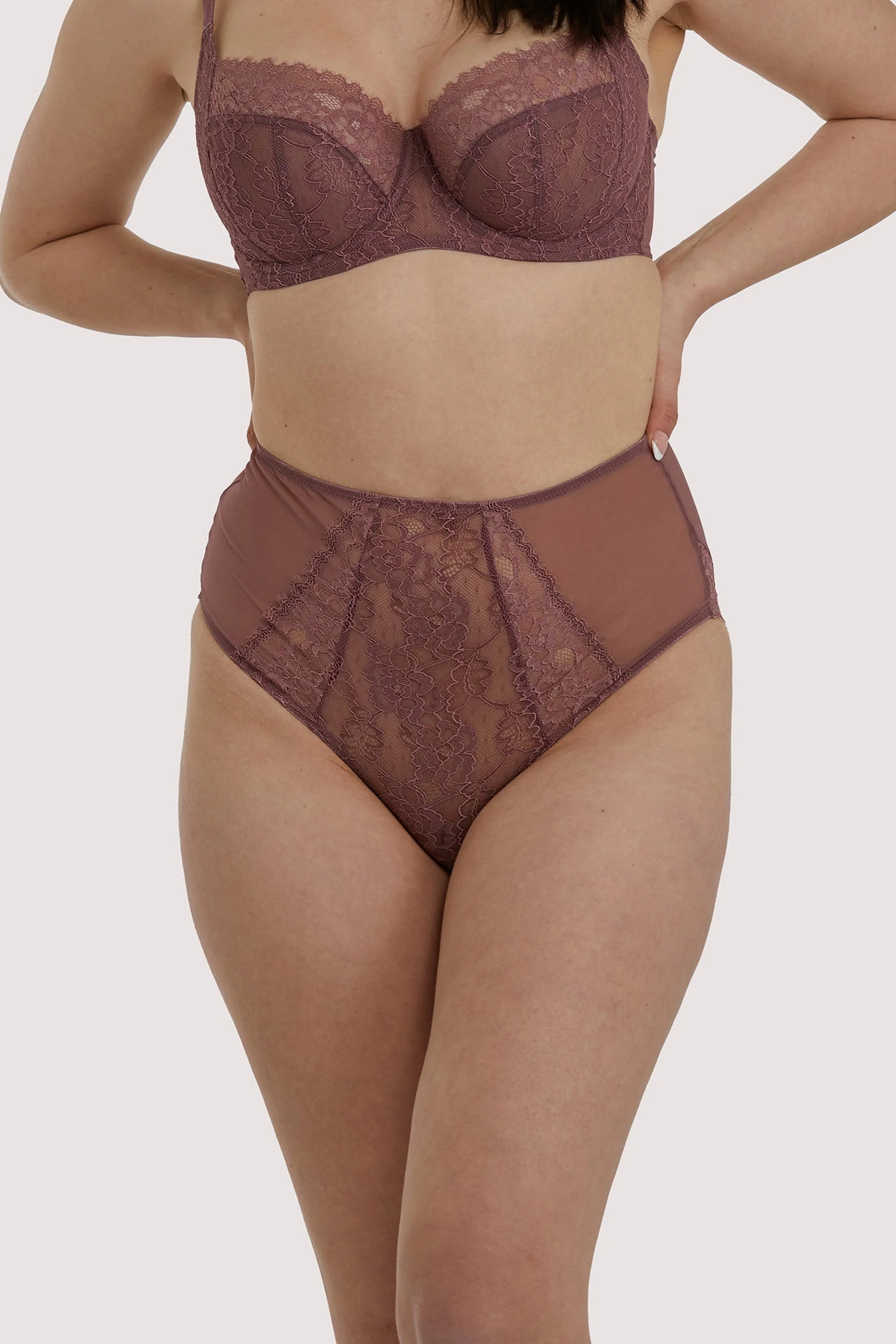 Rosalyn Mocha High Waist Brief - Image 5
