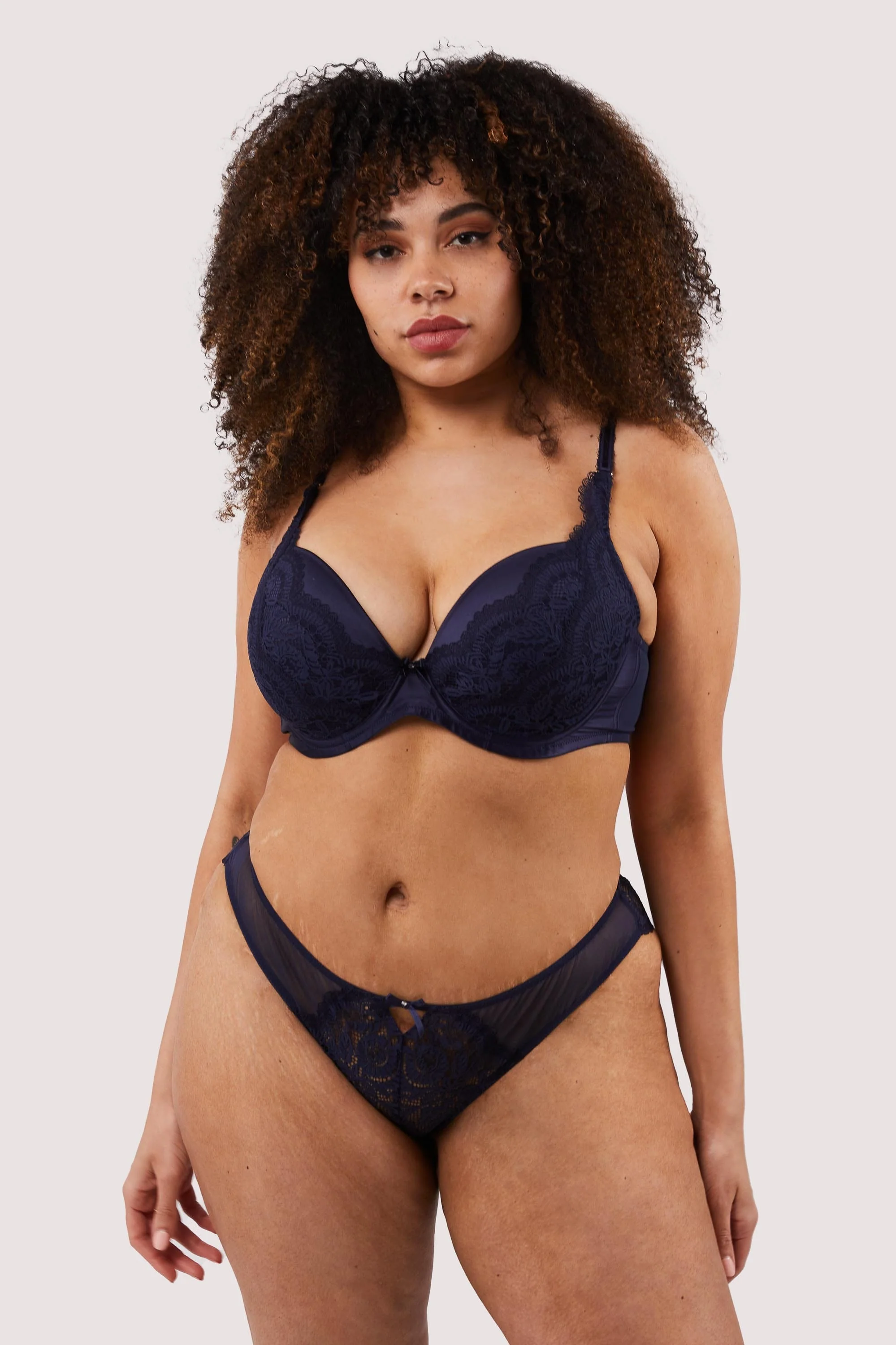 Sophia Navy Brazilian Brief - Image 7