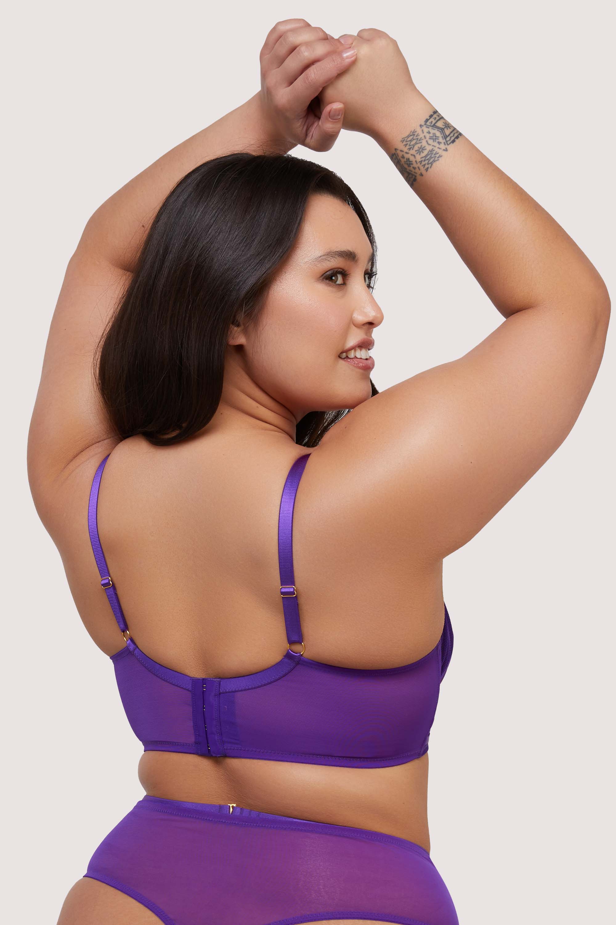 Eddie Purple Crossover Wrap Set - Image 6
