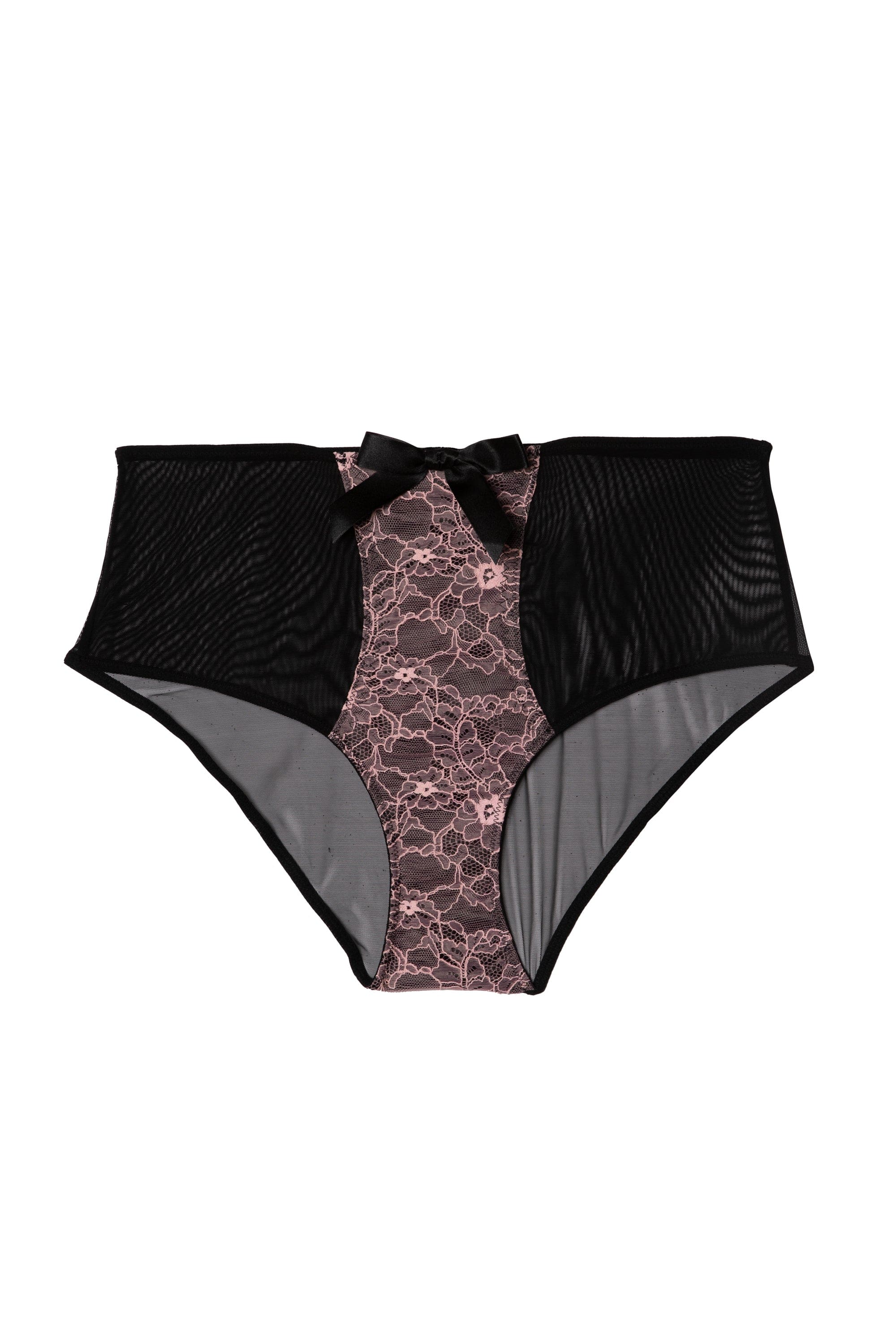 Elsie Pink Lace High Waisted Brief - Image 4