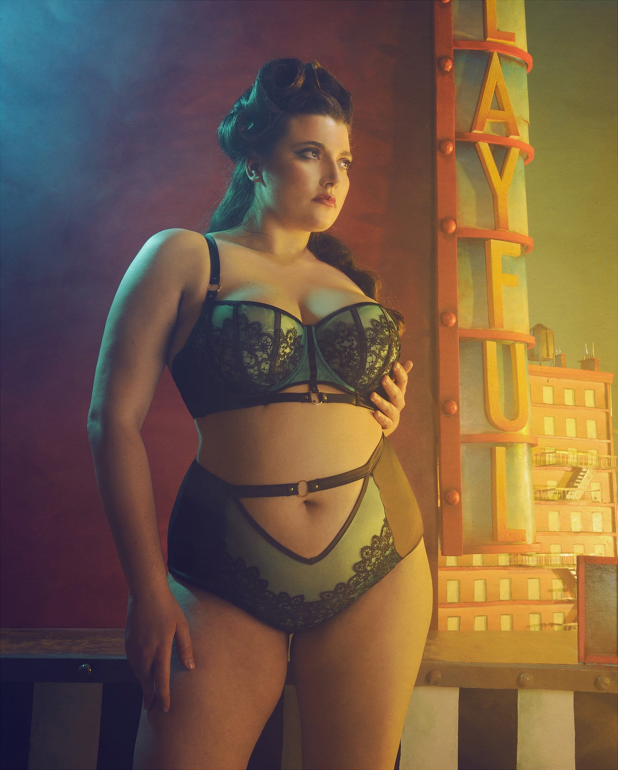 Emelda High Waist Brief Curve - Image 3