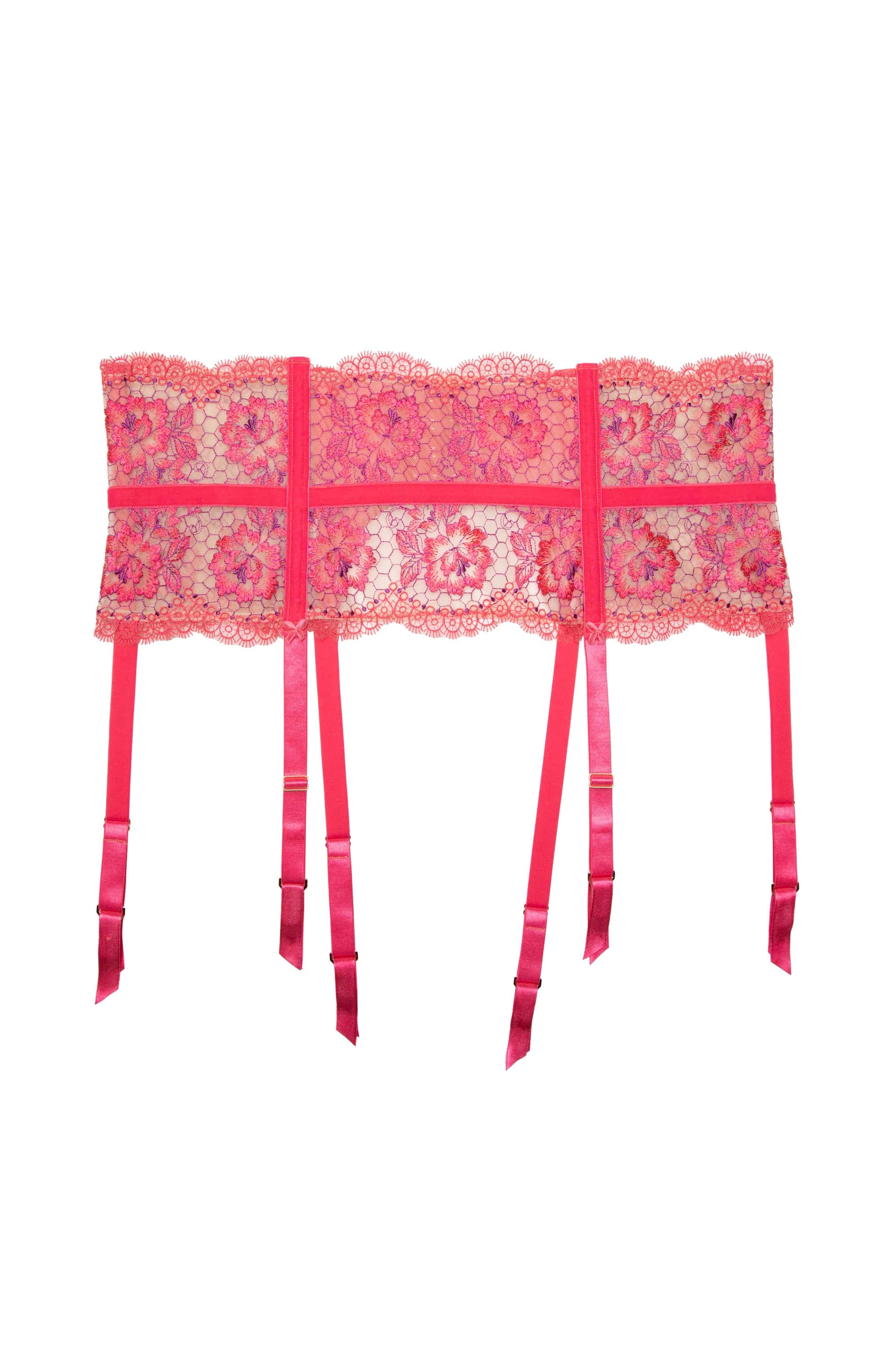 Evelina Blood Orange Curve Suspender - Image 4
