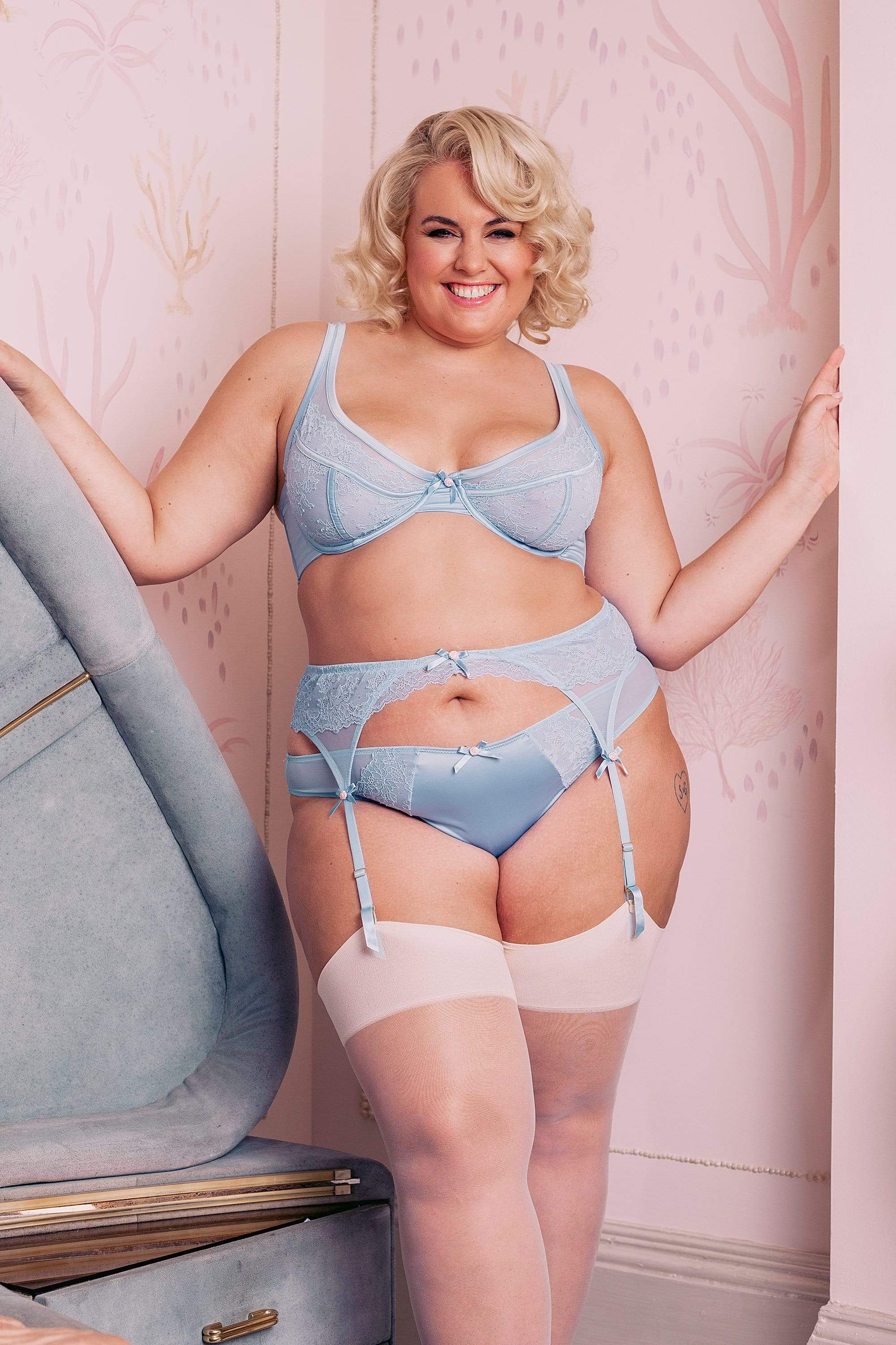 Sybil Baby Blue Brazilian Brief Curve - Image 4