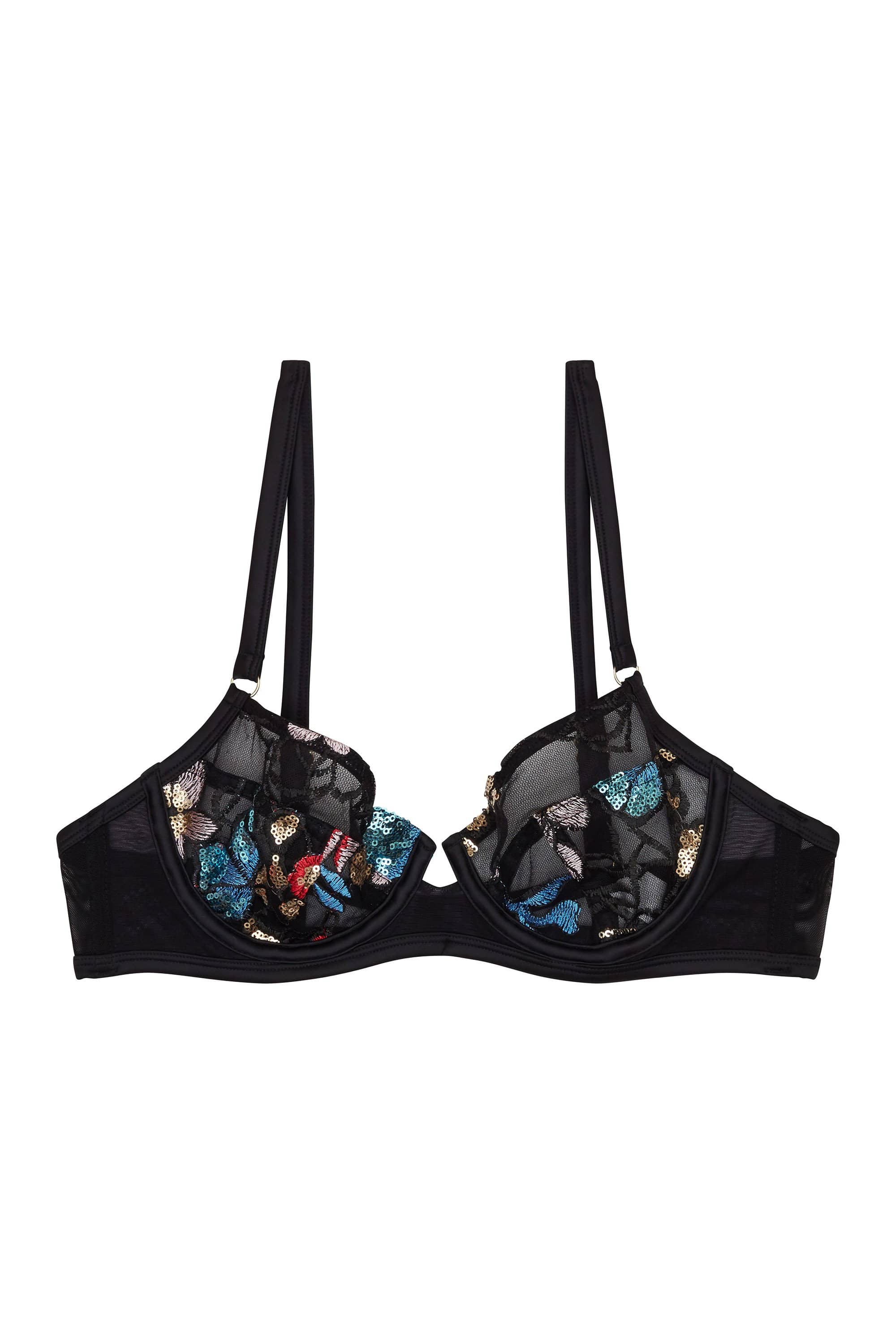 Felicity Hayward Elly Sequin Black Bra Curve - Image 4