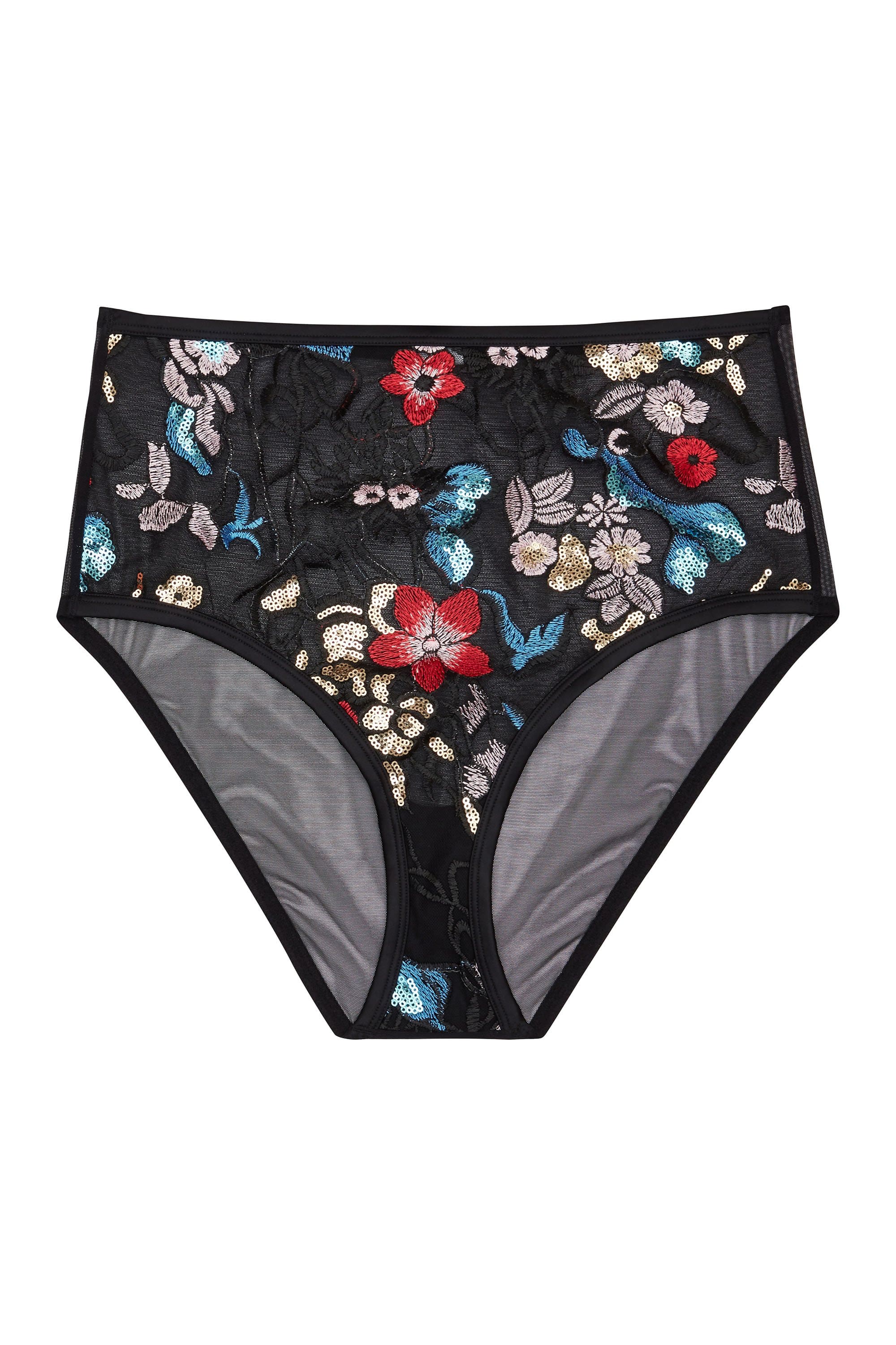 Felicity Hayward Elly Sequin Black HW Brief Curve - Image 5