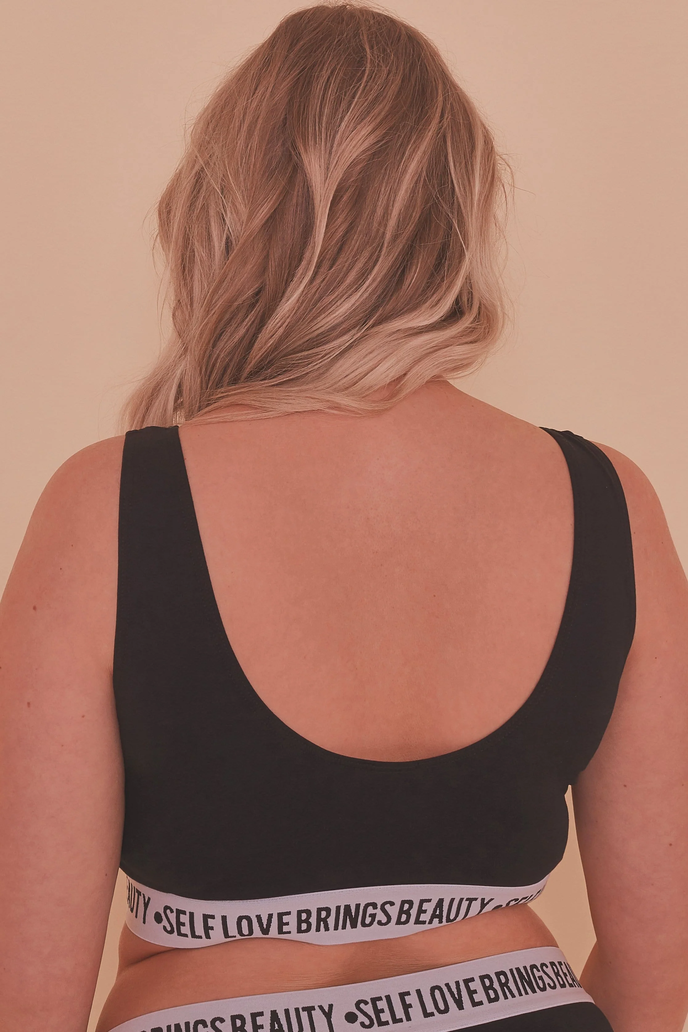 Felicity Hayward Self Love Black Crop Top Curve - Image 4