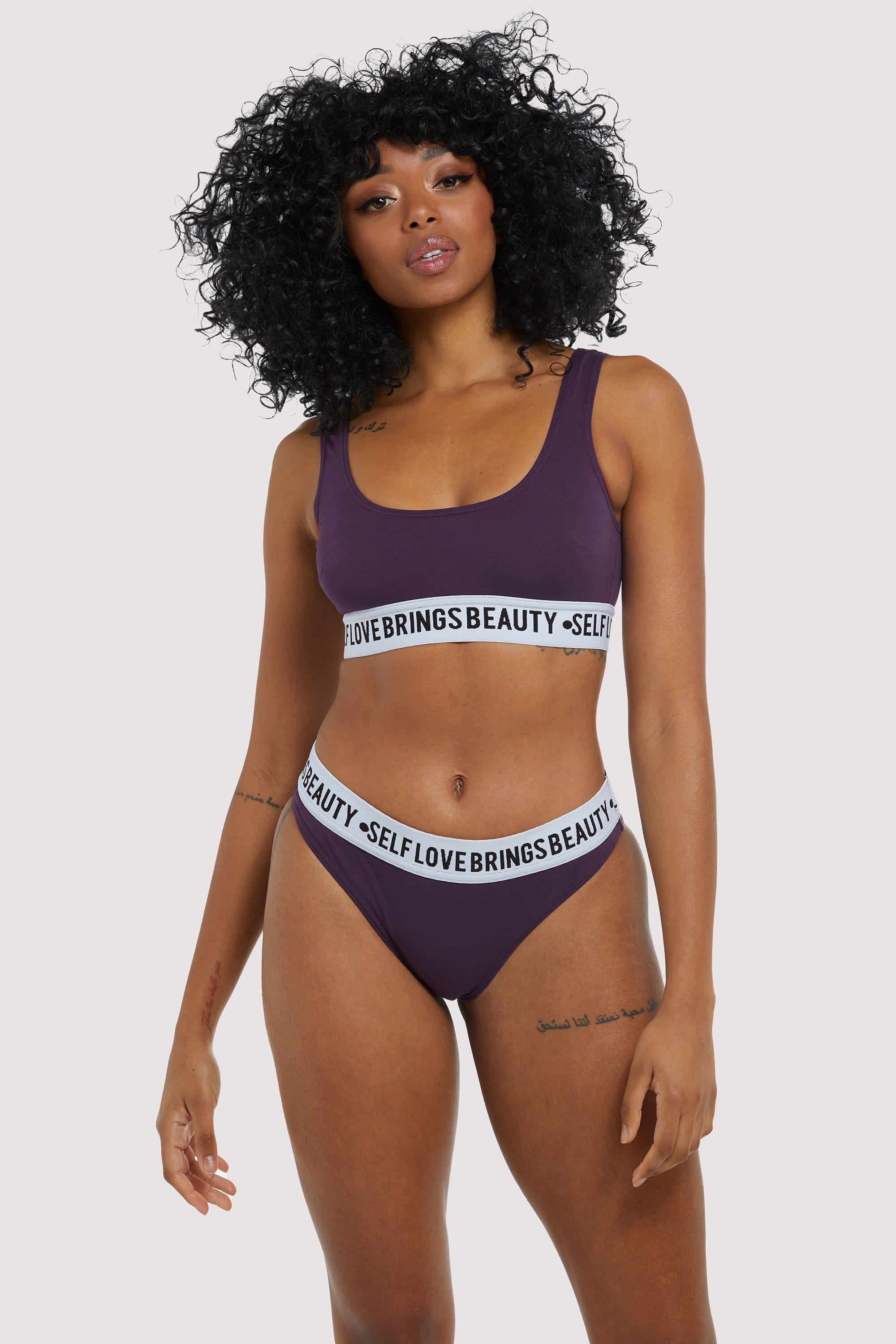 Self Love Purple Brief - Image 3