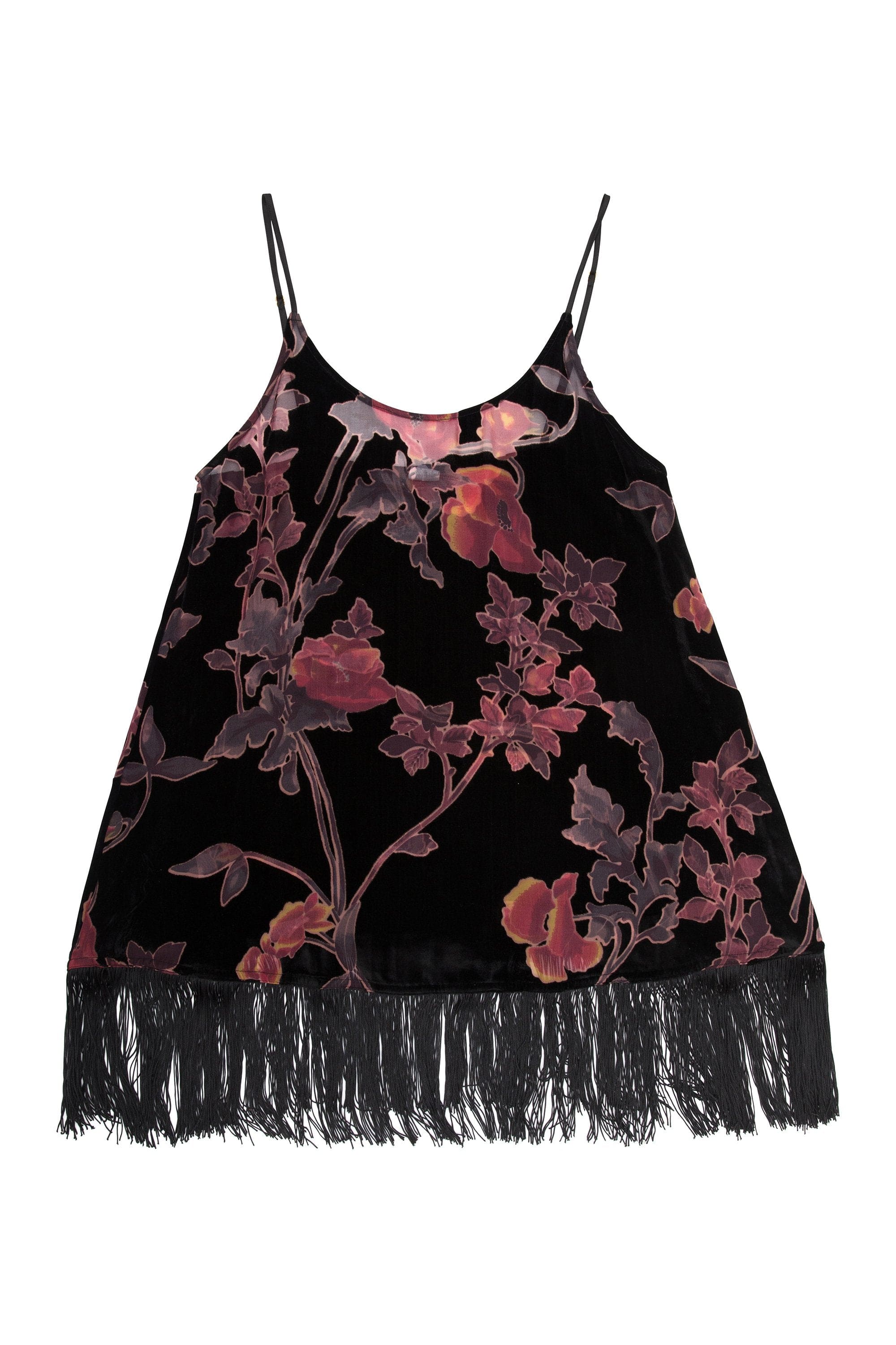 Francois Black Deco Devore Chemise Curve - Image 2